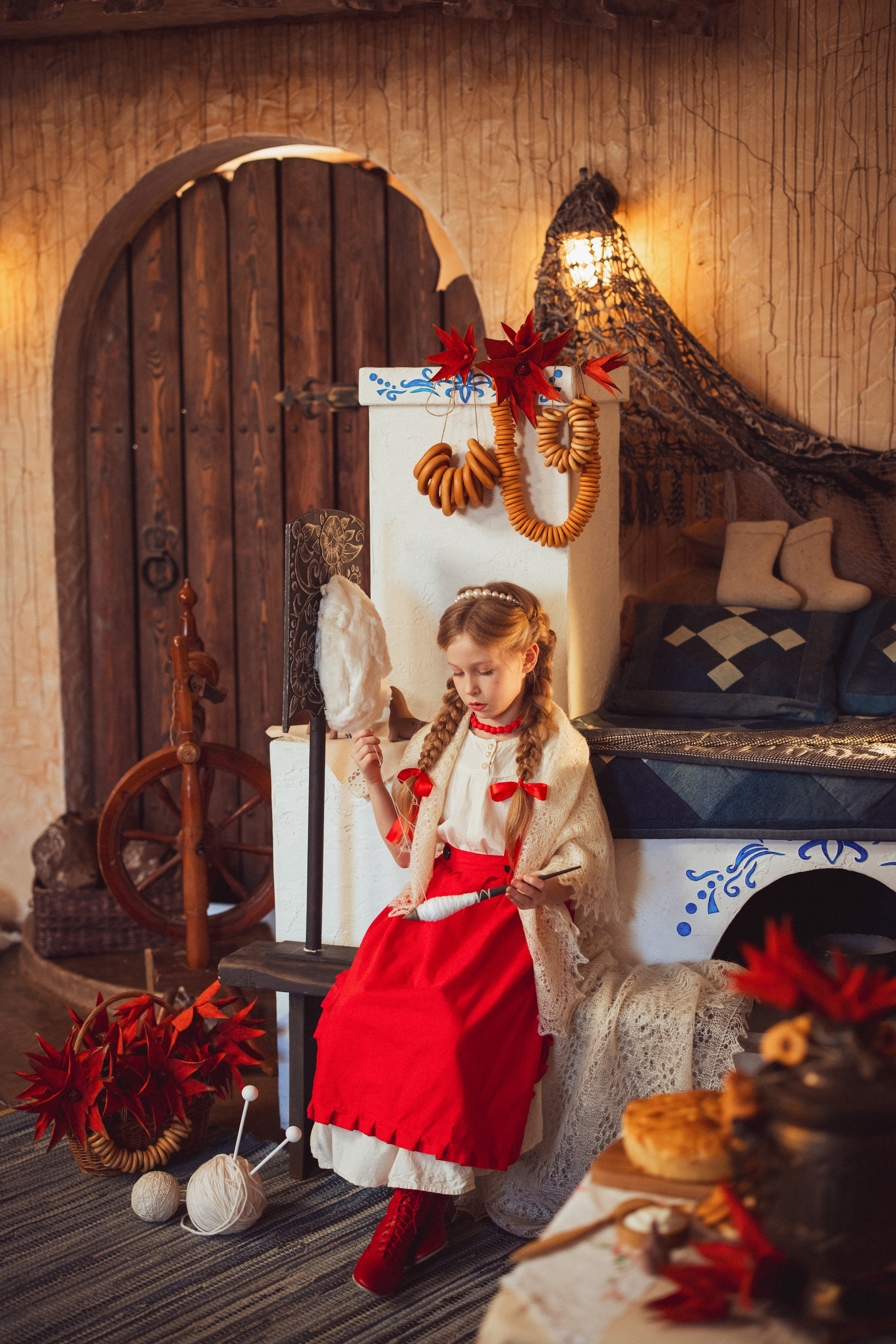 Фотосессия в русском стиле. Фотопроект"Масленица» в фотостудии Эль, город Краснодар. Семейный и детский фотограф в Краснодаре Анна Трашкова