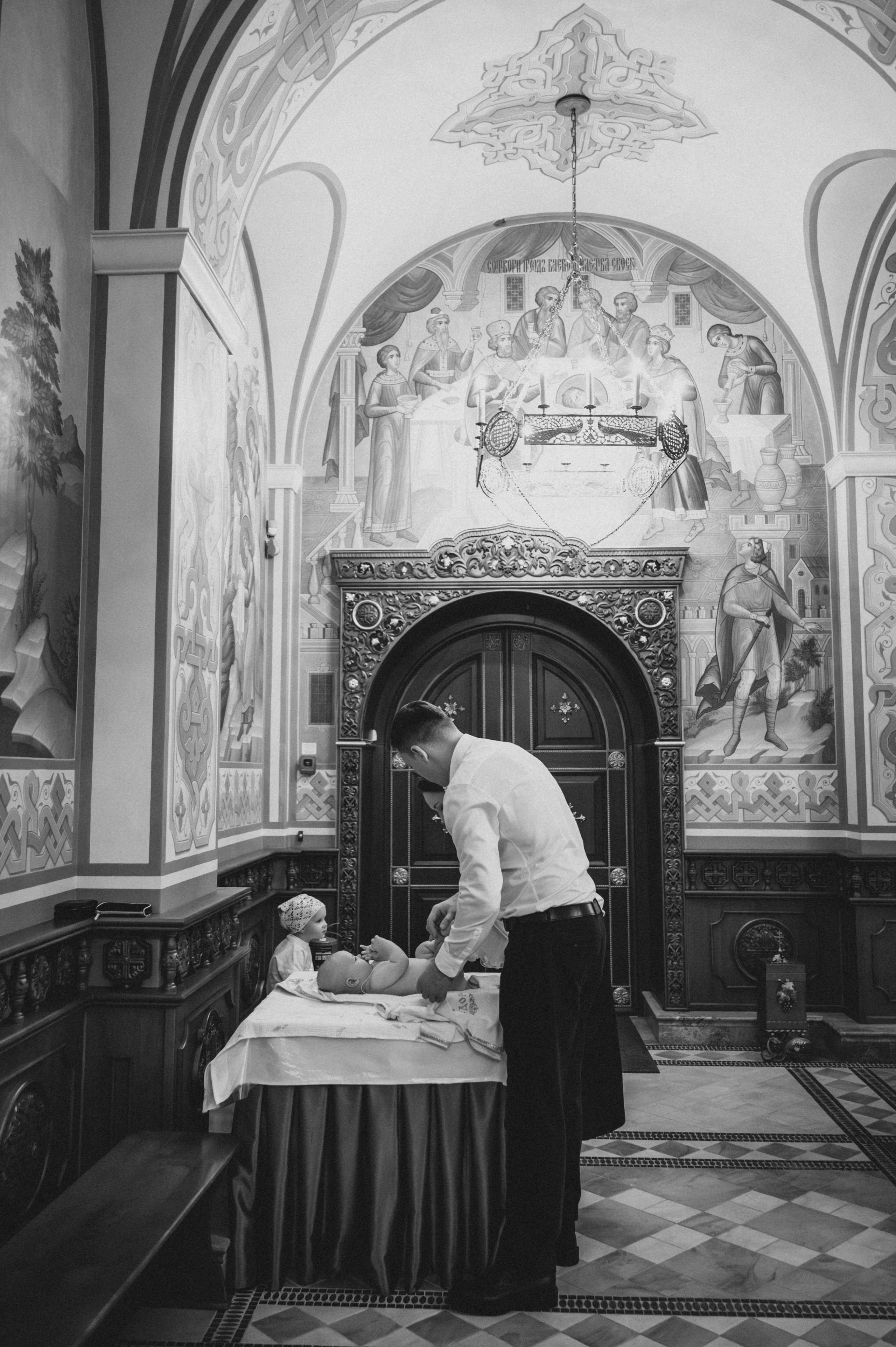 Крещение Фёдора (Храм Всех Святых) криптовый. Семейный фотограф в Минске Дарья Дреко