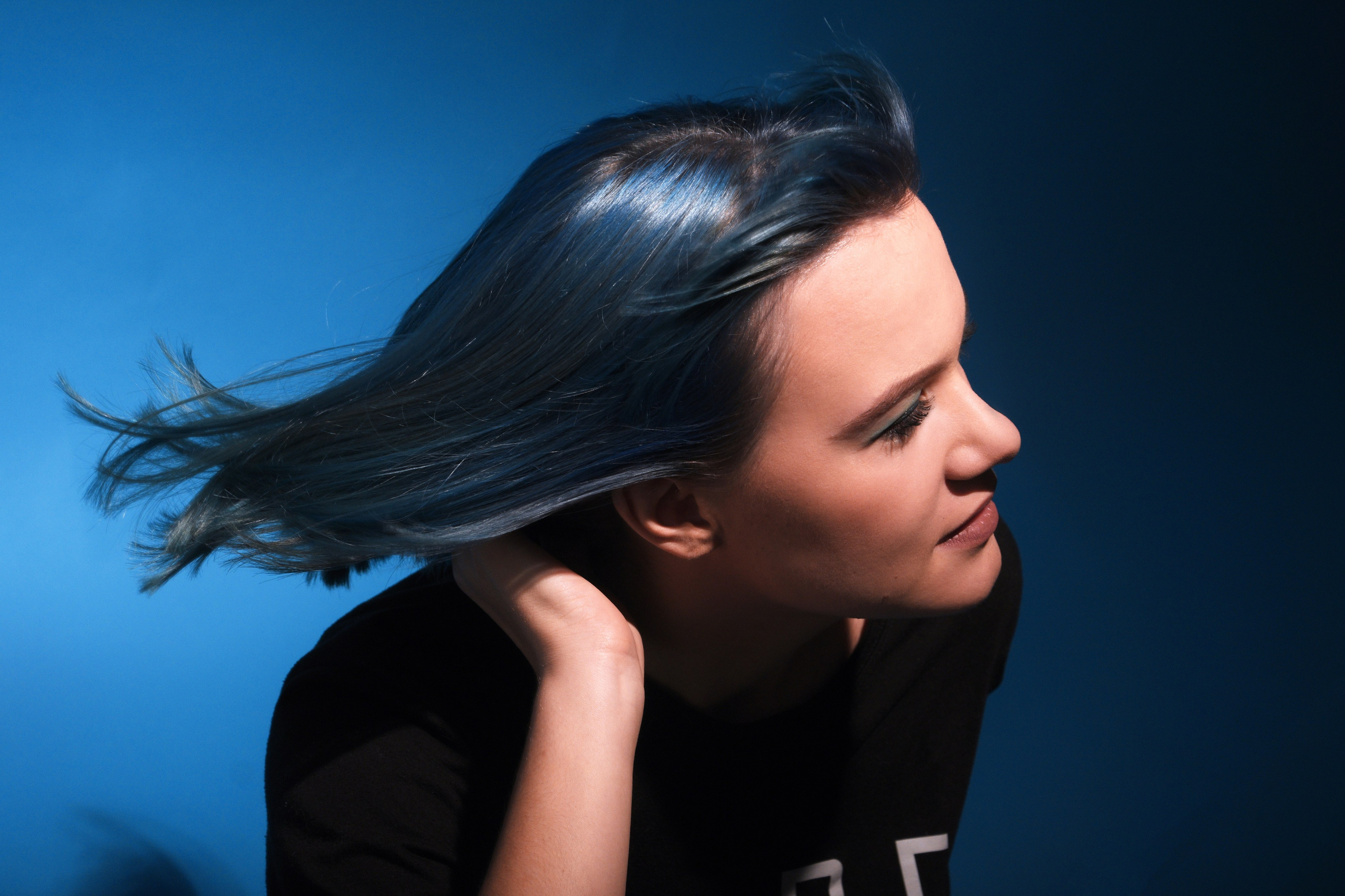 Blue hair. Фотограф Сергей Феденко