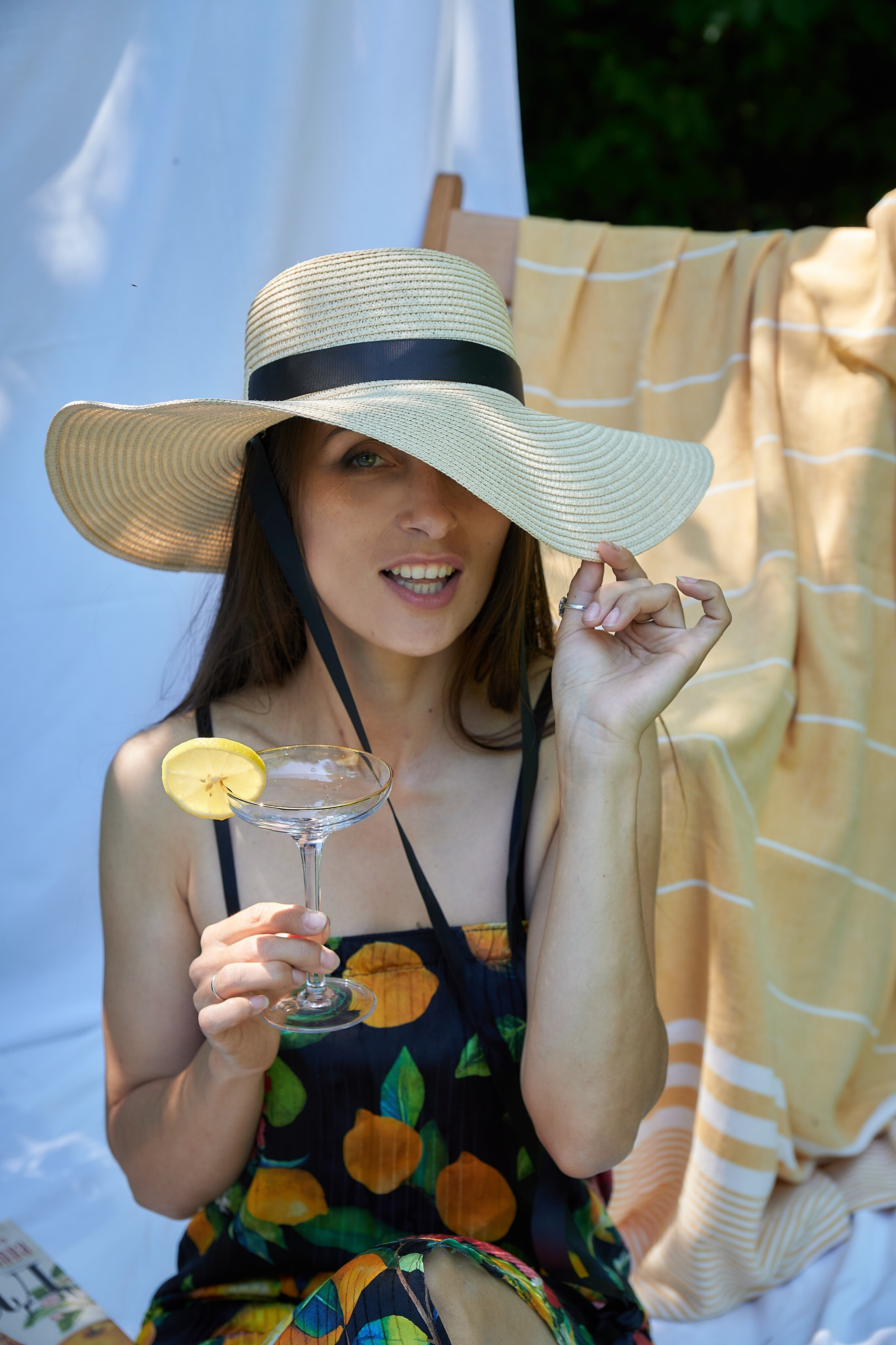 Фотосессия с лимонами. Анна Катасонова