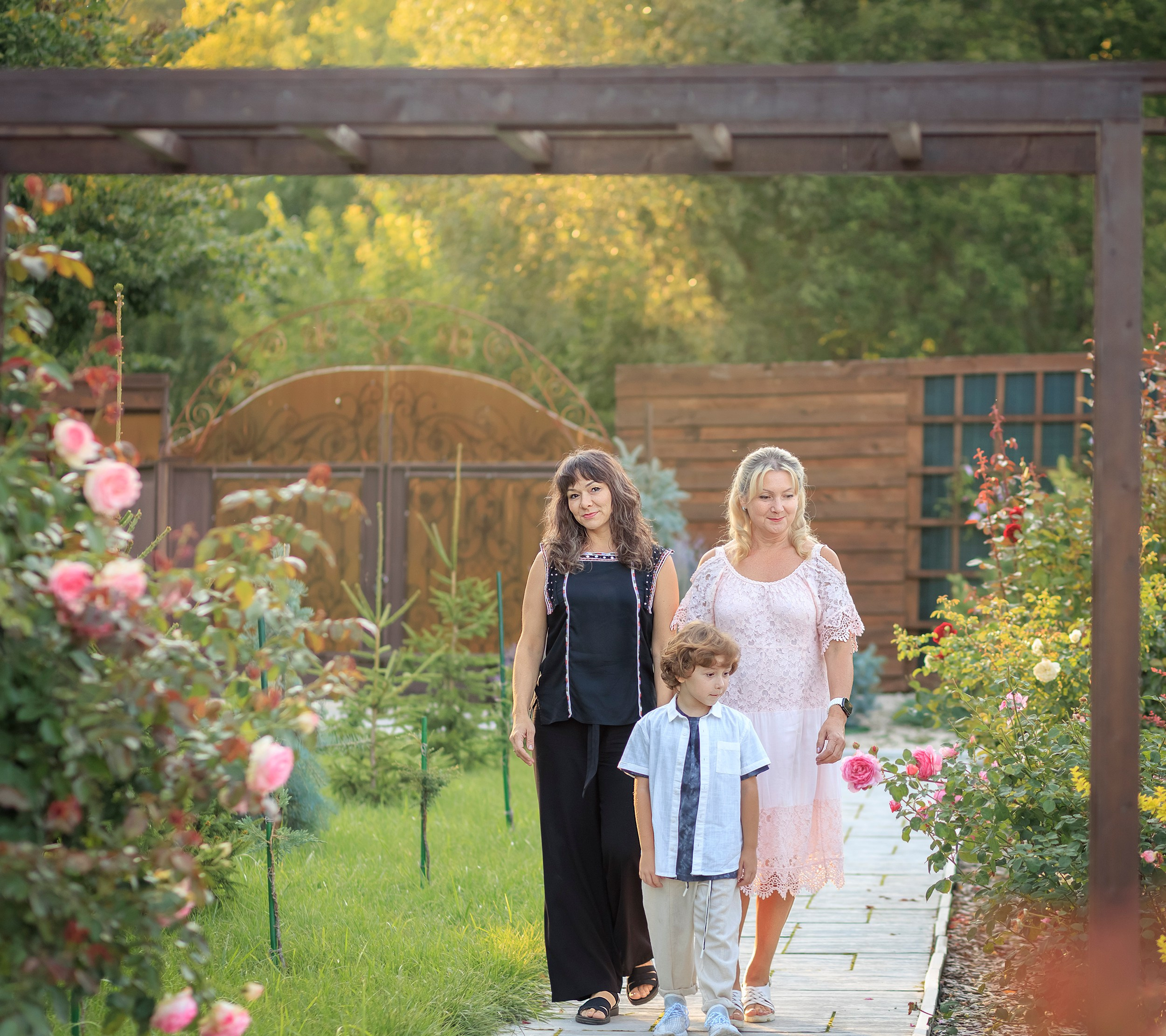 Семейная съёмка. Фотографирую в парке-заповеднике «Купидон»