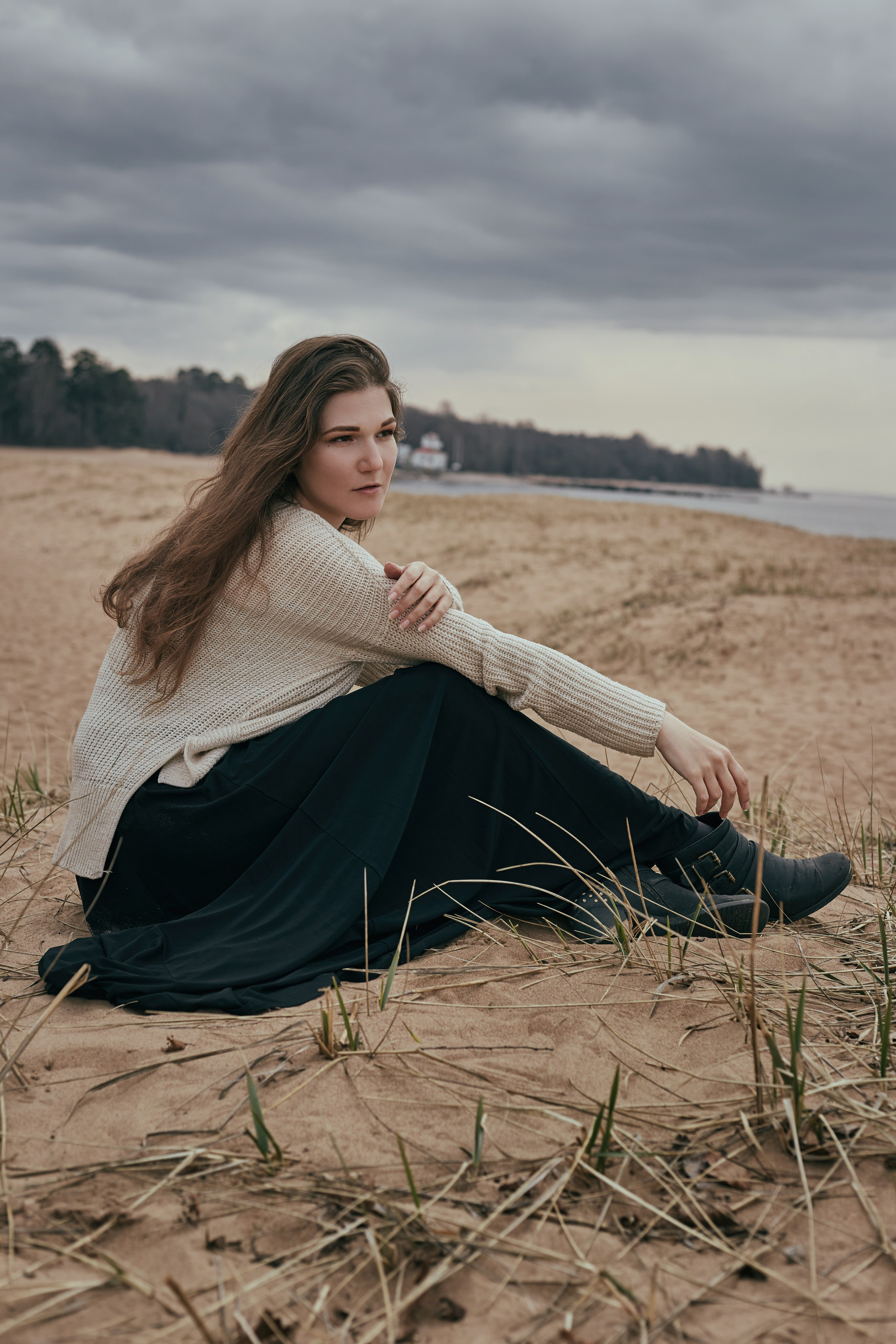 Катерина на Финском заливе. Портретный фотограф Санкт-Петербург, Пхукет