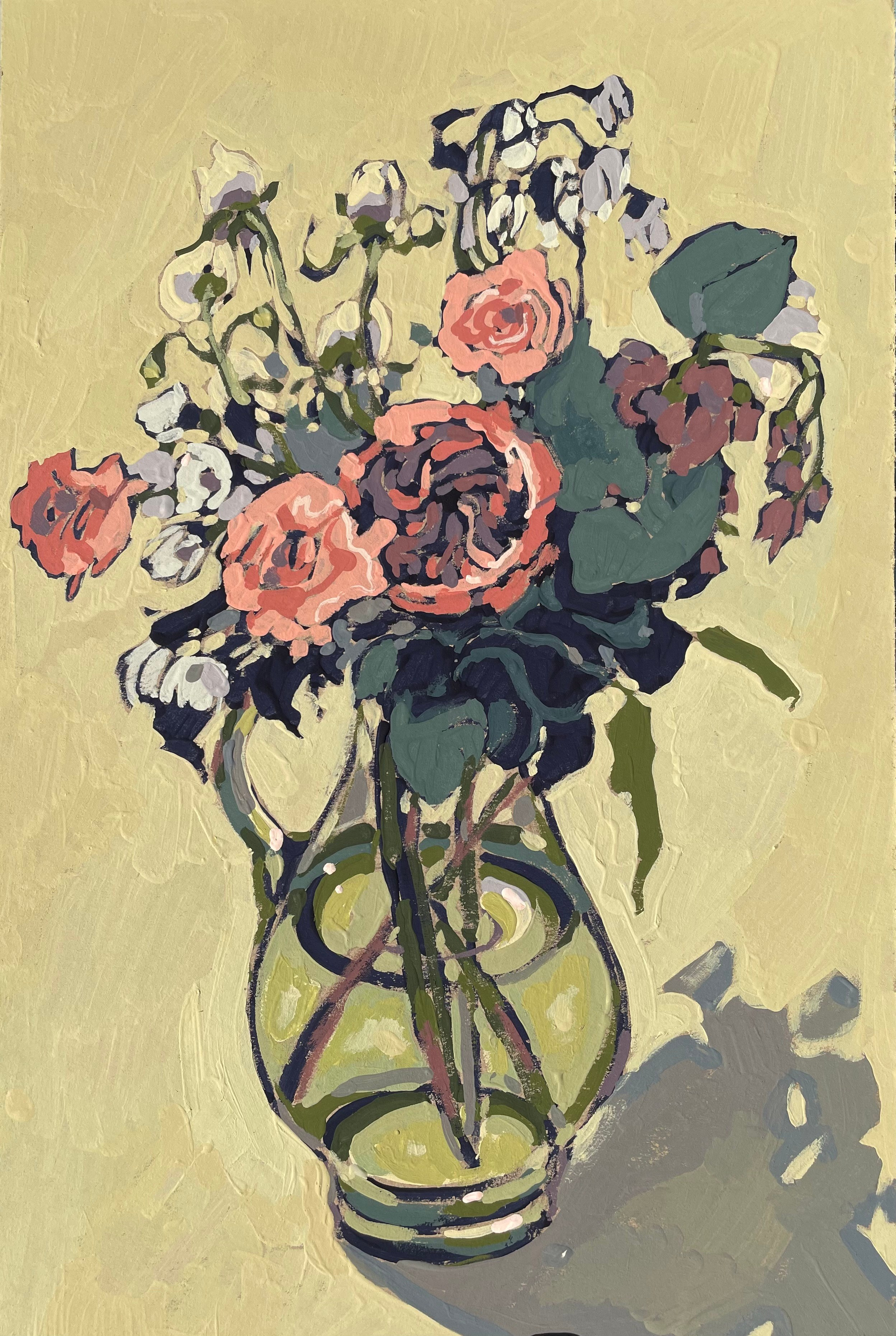 Цветы и натюрморты. Художница Лиза Владимирова