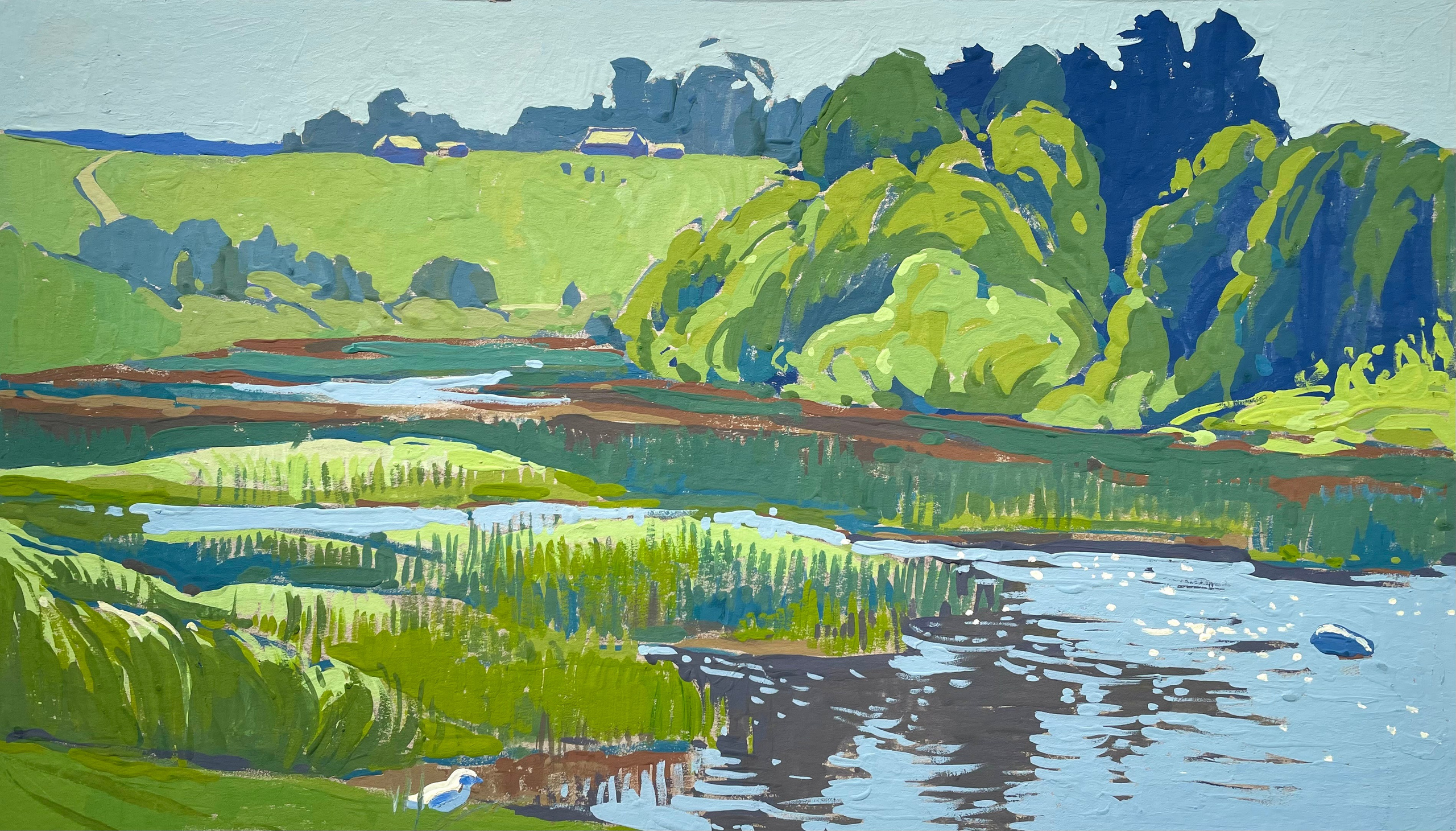 Вологодская область. Художница Лиза Владимирова