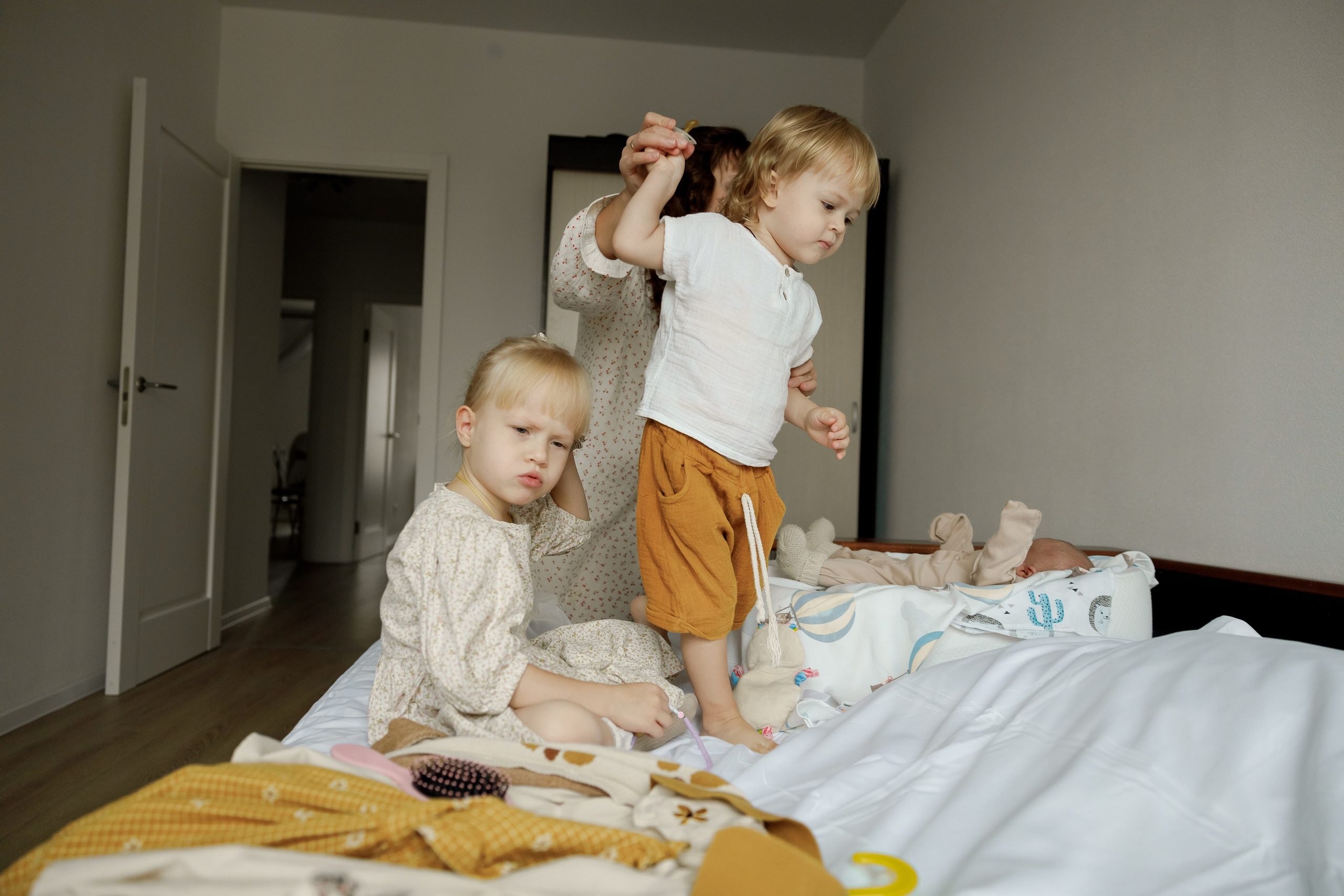 Домашняя семейная съёмка. Фотограф Москва