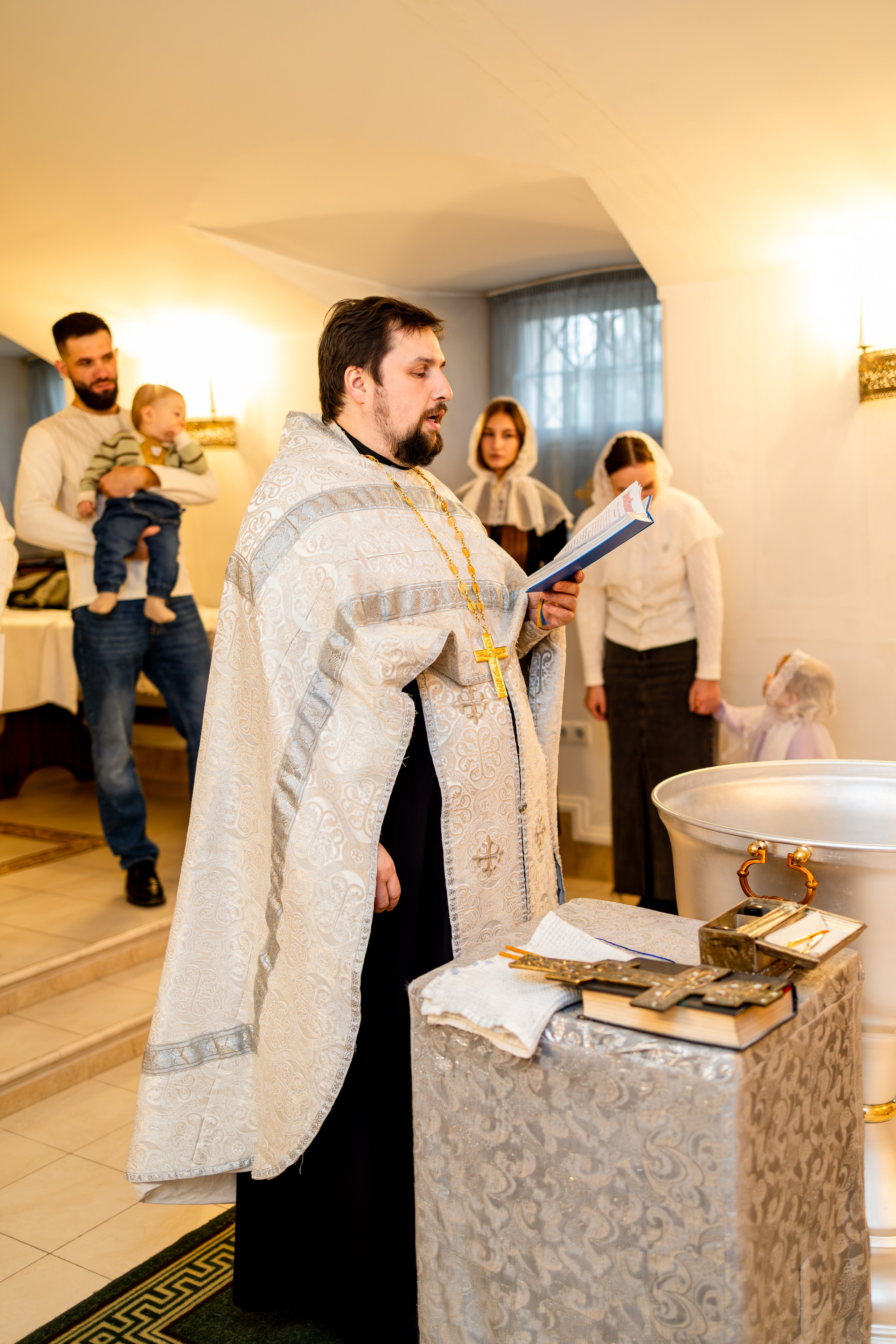 Крещение Льва. Фотограф Виктория Кравец