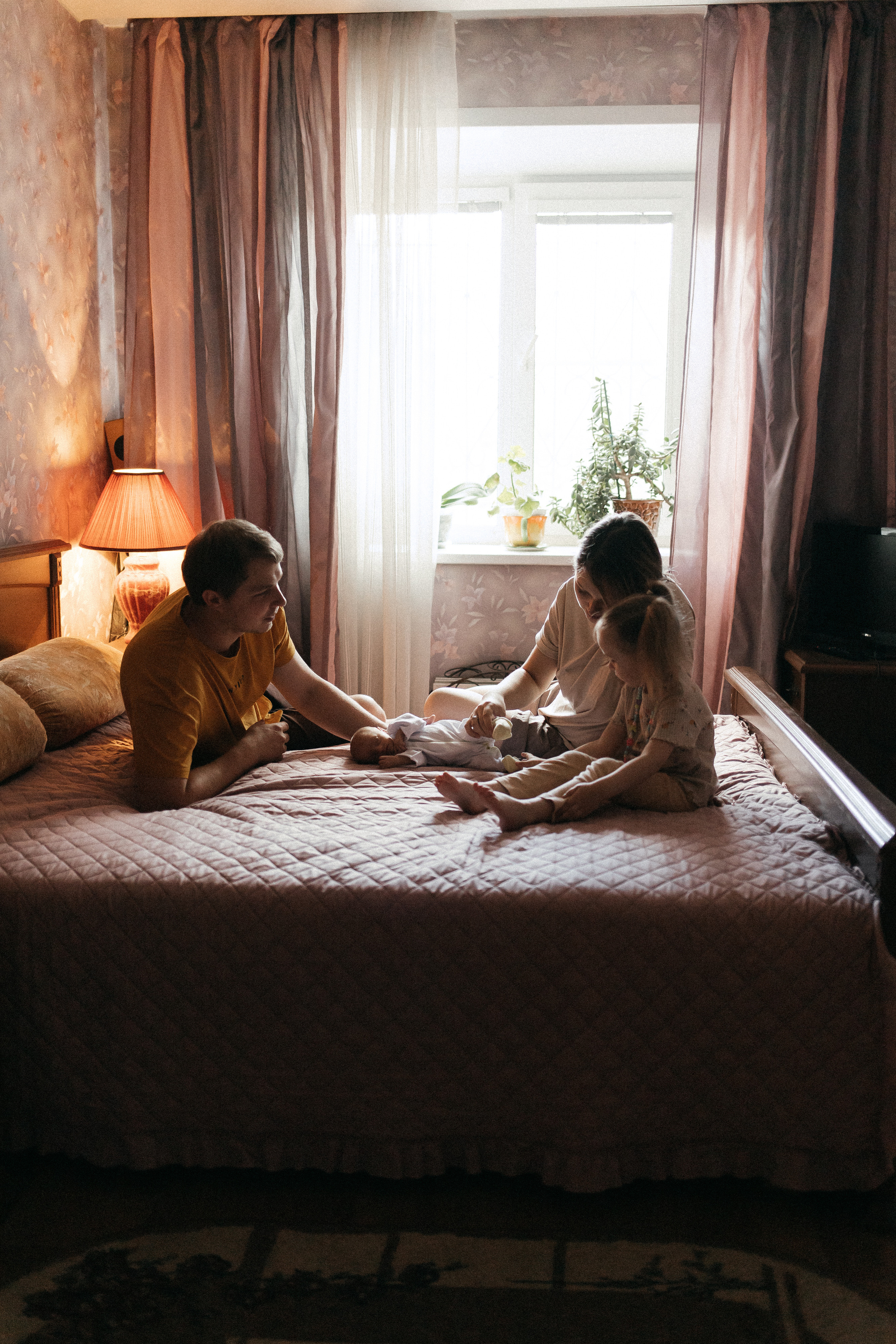 Домашняя фотосессия для семьи Вики. Главная