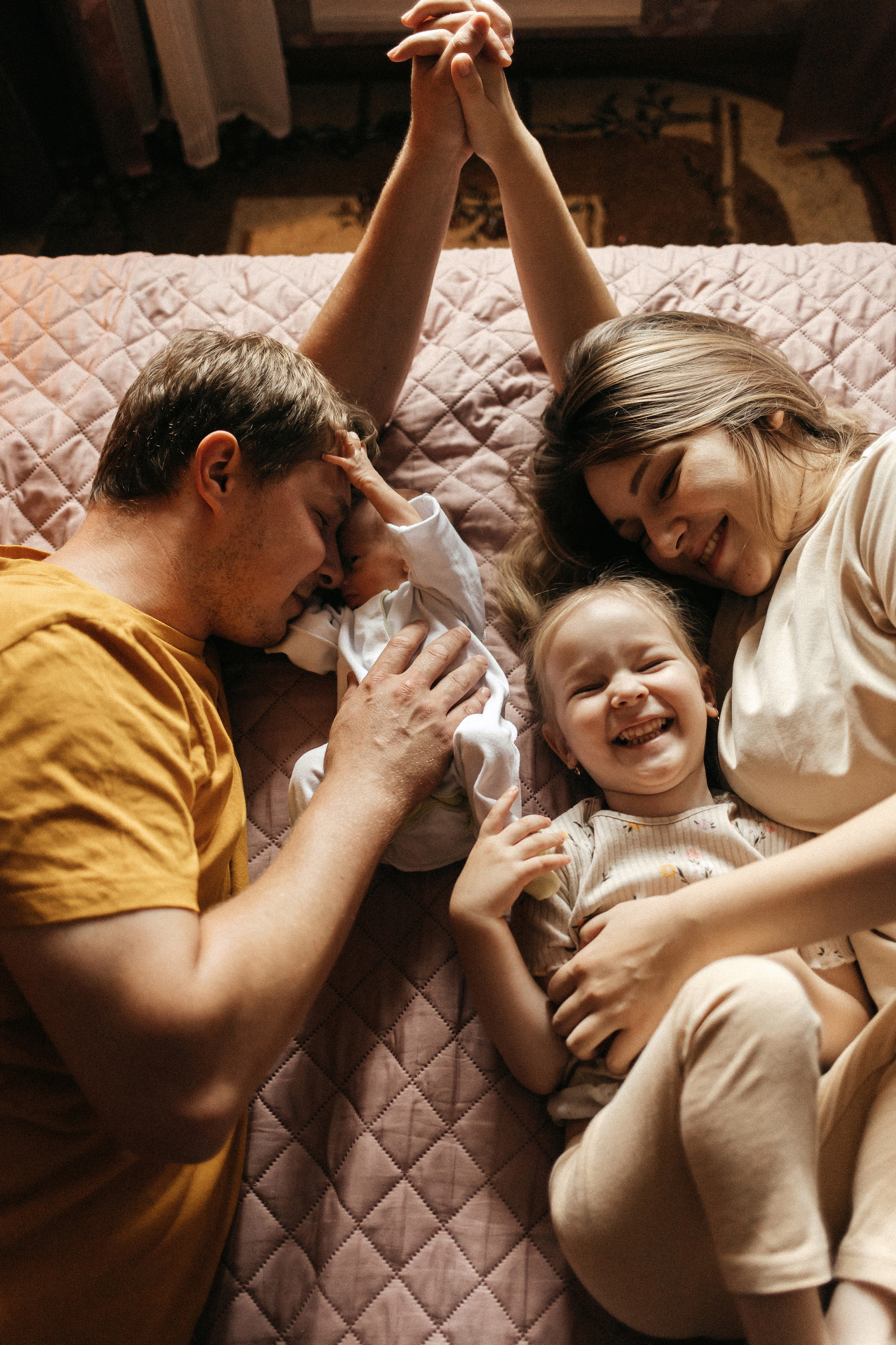 Домашняя фотосессия для семьи Вики. Главная