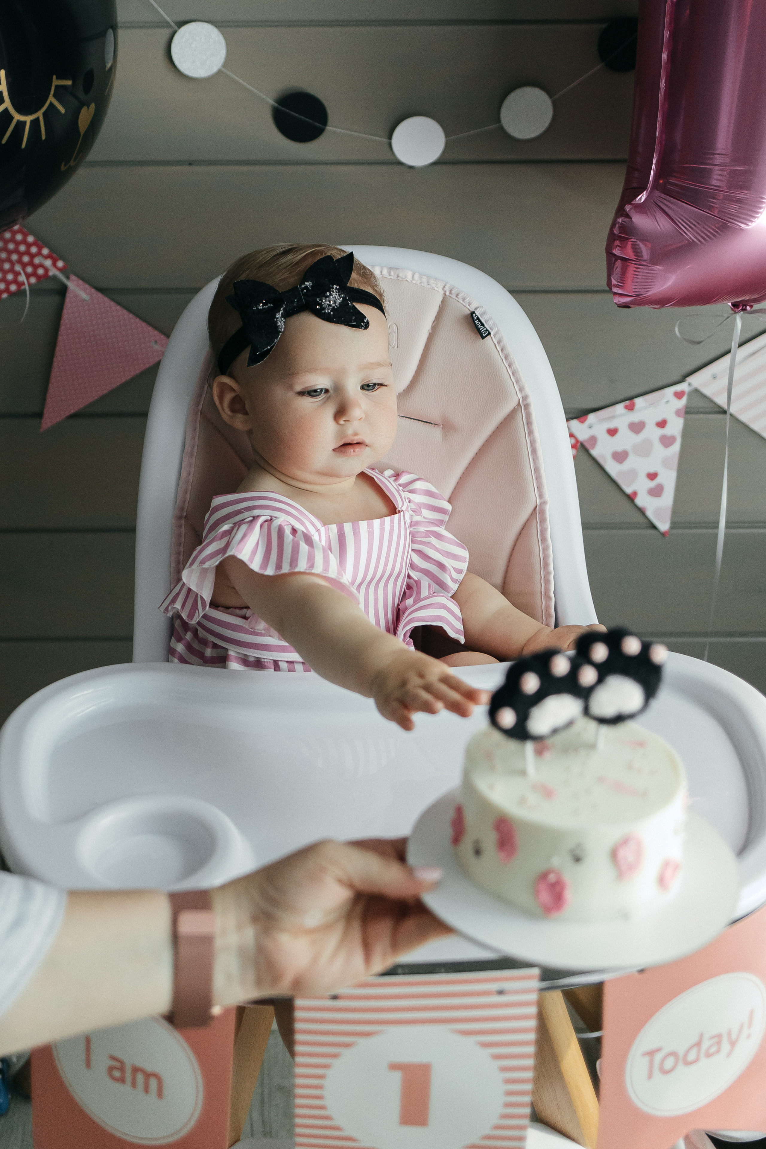 Первый день рождения Анечки. Главная