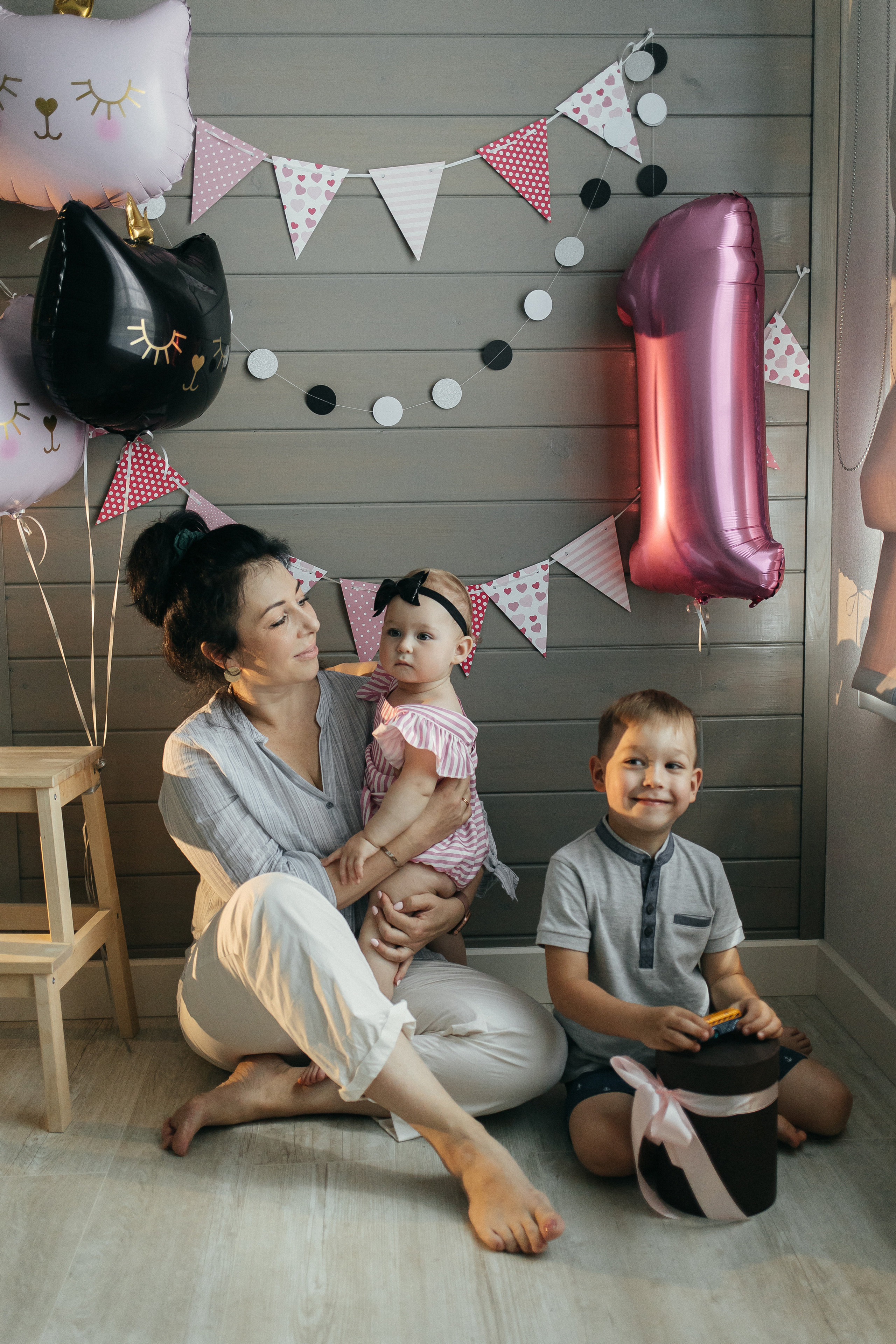 Первый день рождения Анечки. Главная