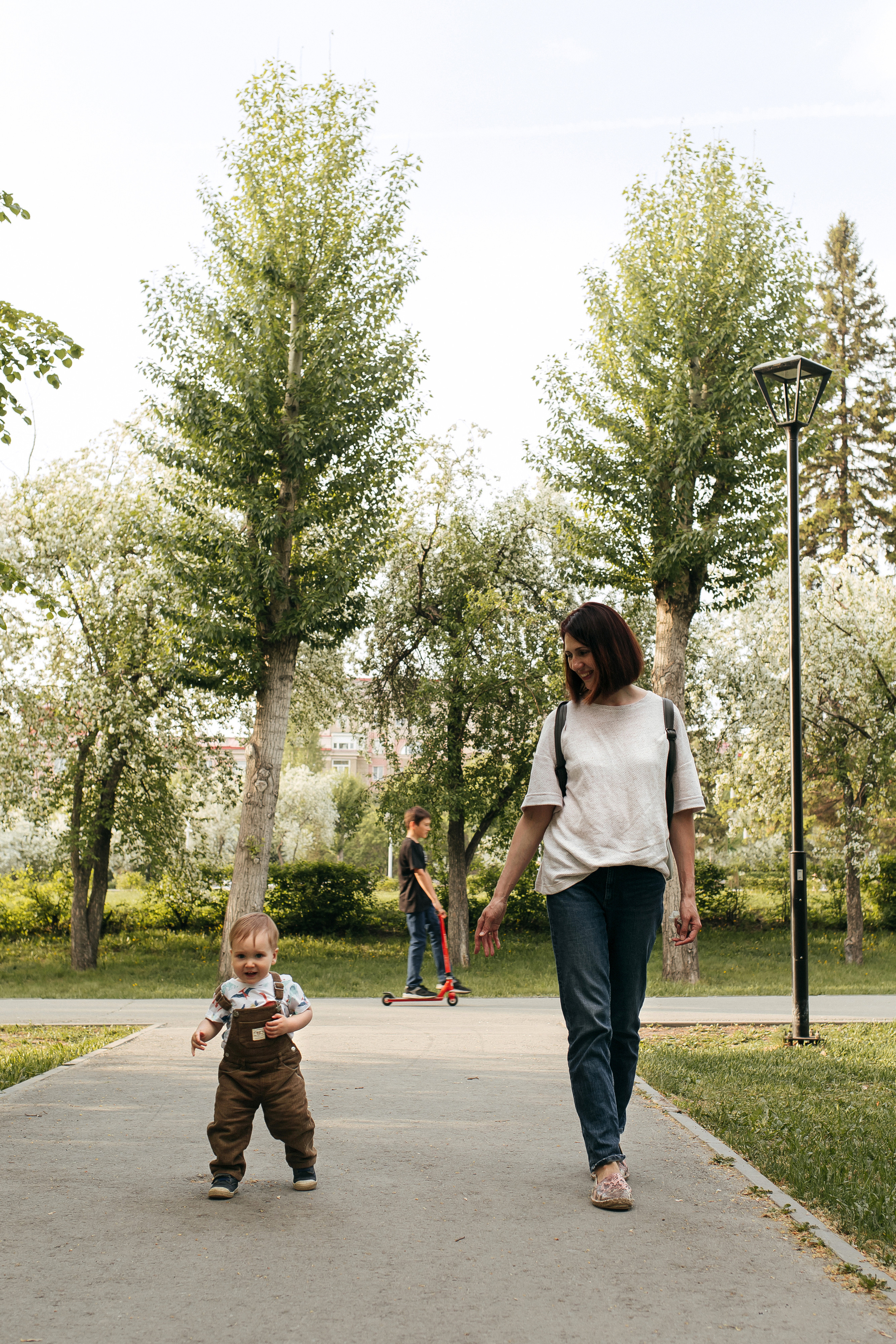 Прогулочная фотосессия для Татьяны и сыновей. Главная