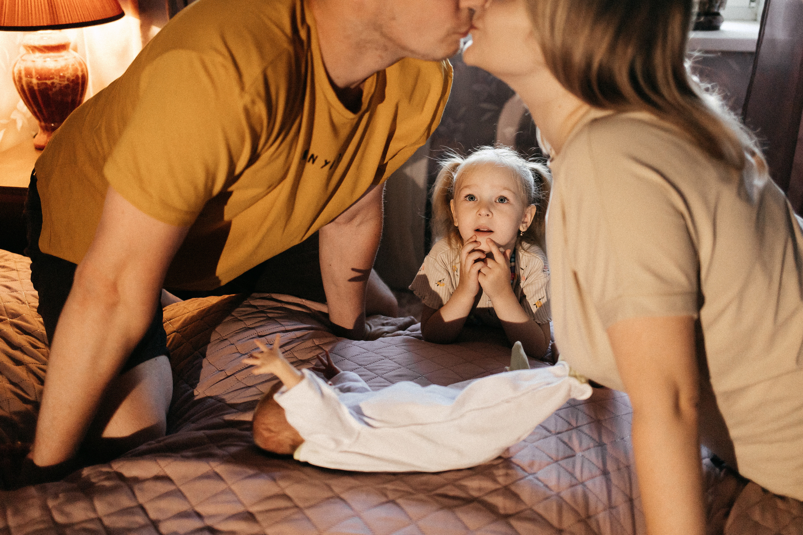 Домашняя фотосессия для семьи Вики. Главная