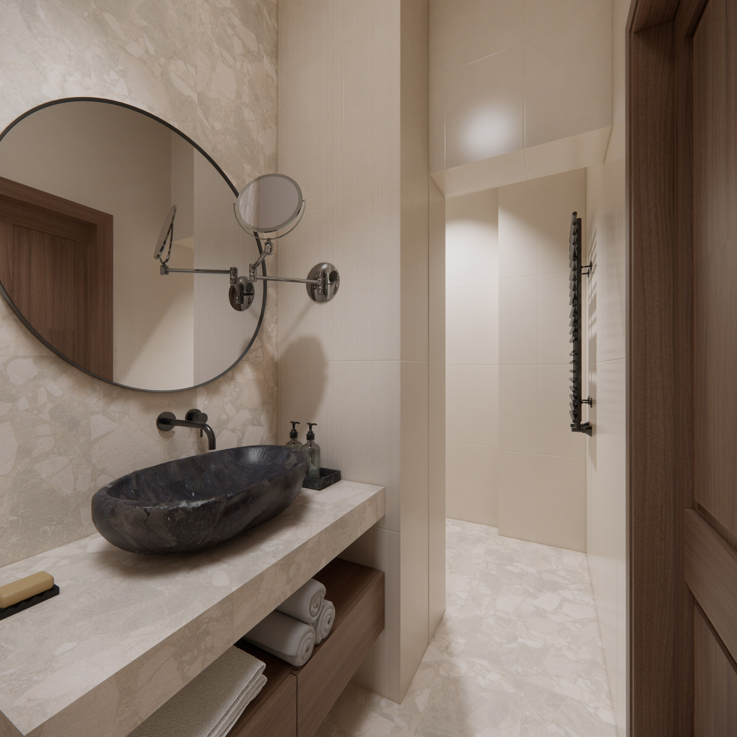 Квартира М. Дизайн интерьеров Краснодар