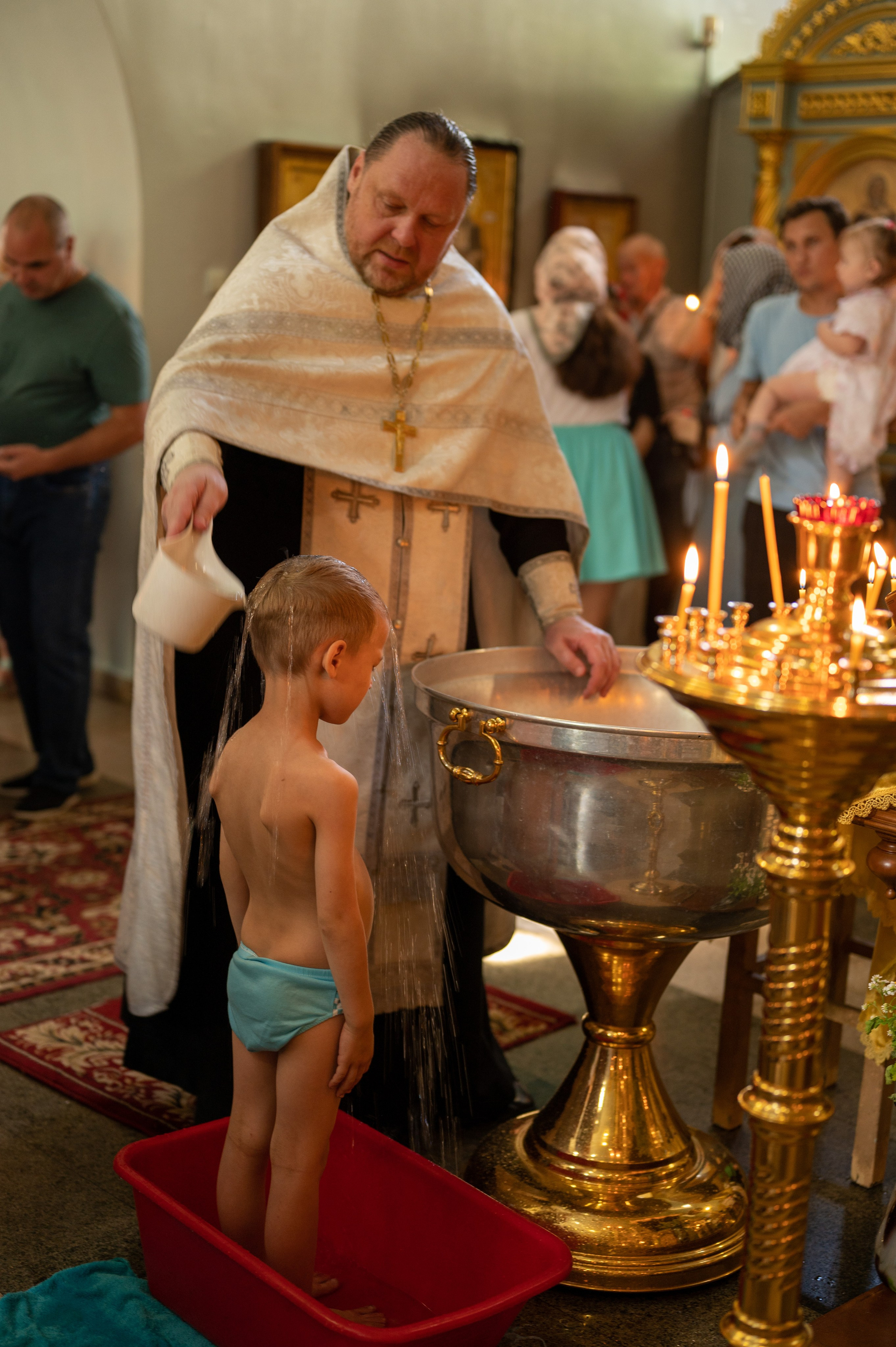 Крещение Матвей и Тимофей. Фотограф новорожденных, семейный детский в Тюмени Татьяна Морозова