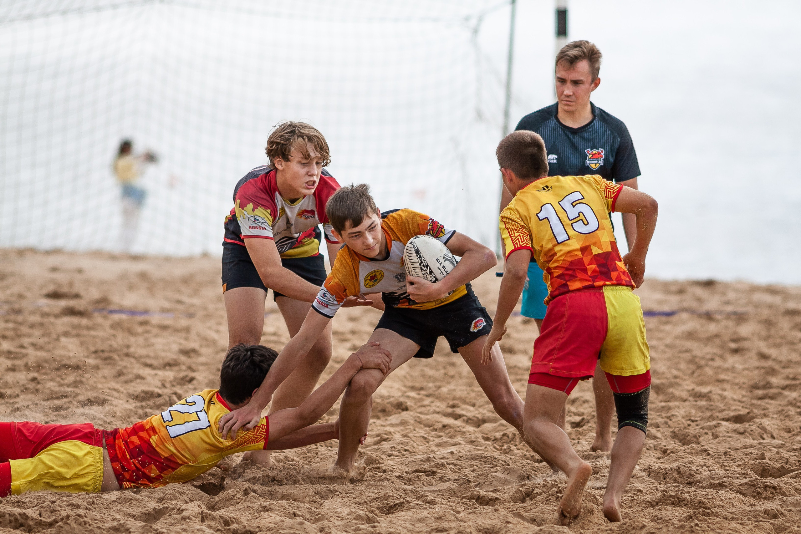 «Кубок «Молота» по пляжному Регби. Фотография