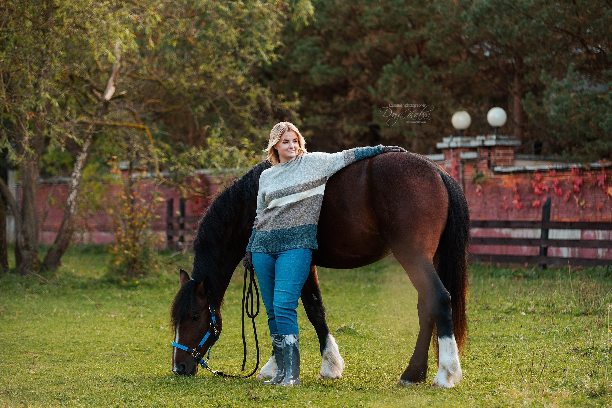 Анастасия, Татьяна и Волконский. Конный фотограф Куракина Дарья • Фотосессии с лошадьми
