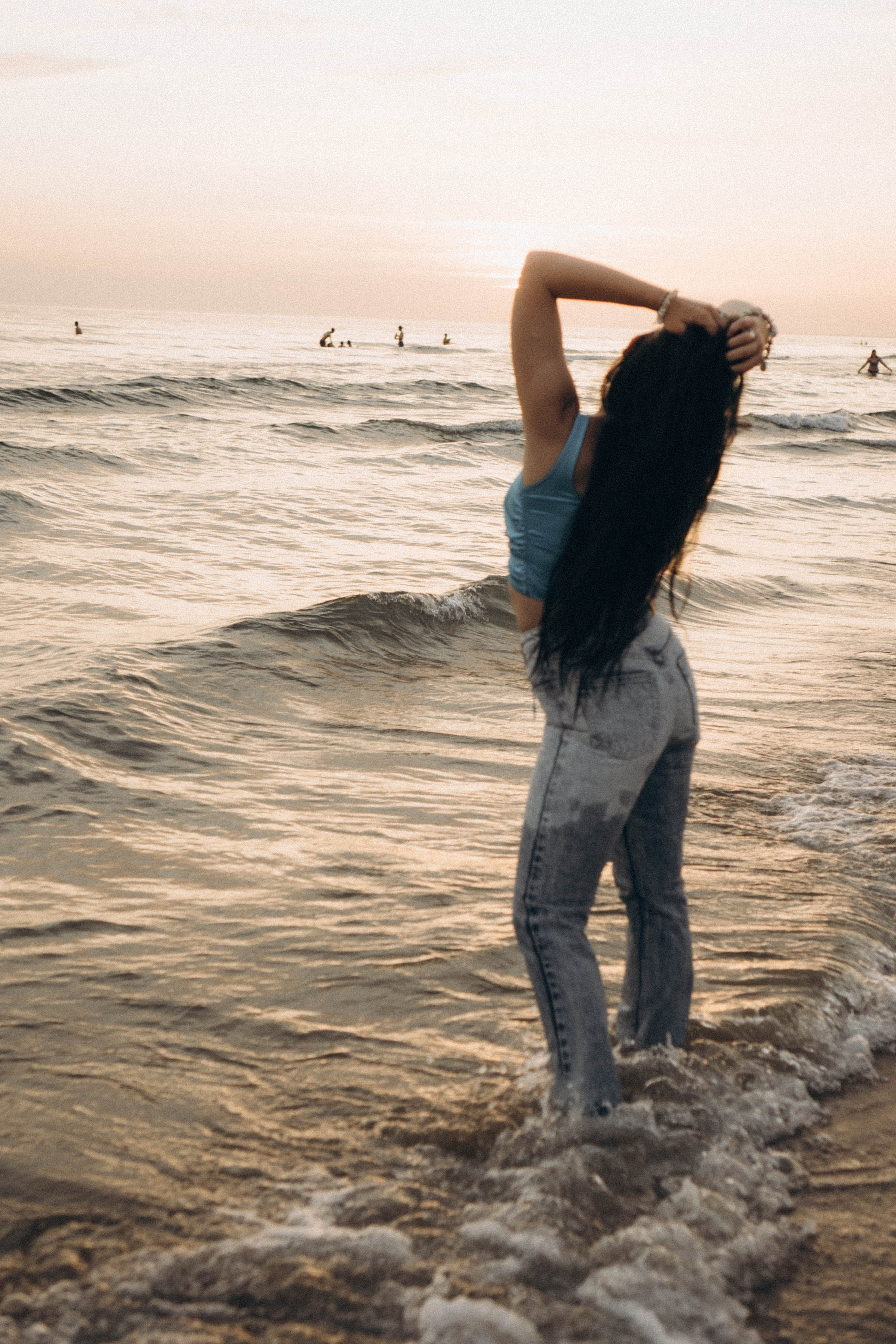 Июльский вечер на берегу черного моря. Профессиональный фотограф, Санкт-Петербург — Виктория Богомолова