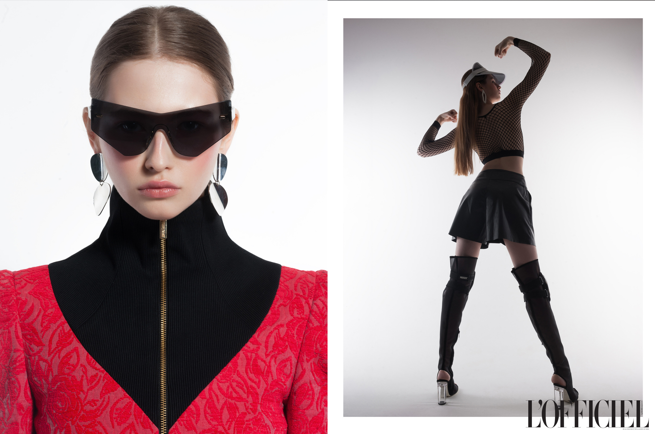 L'Officiel «anyway I'll get up». Fashion-фотограф (фэшн-фотограф) в Москве Руслан Исинев (Ruslan Isinev)