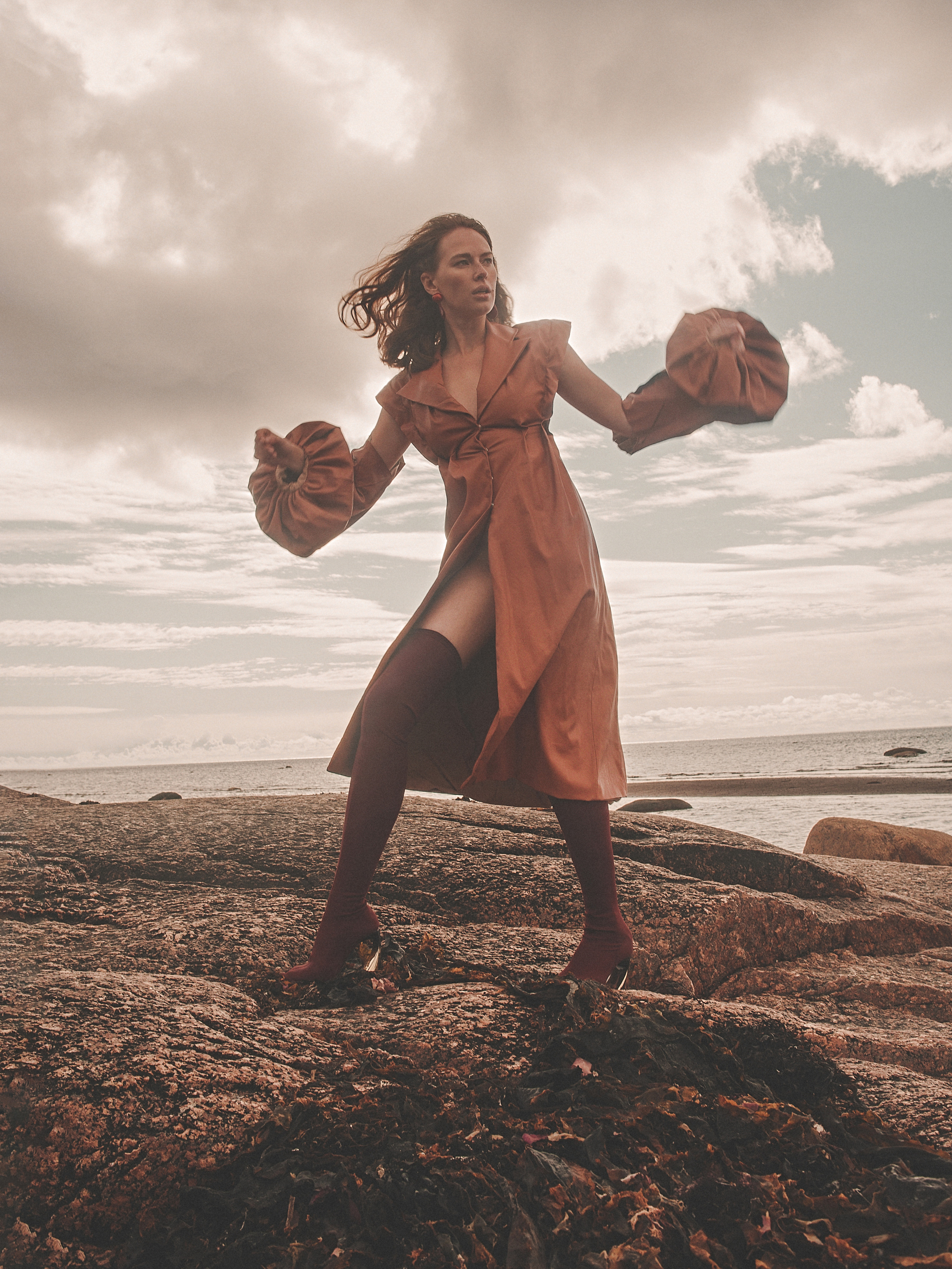 «The End Of Arctic Summer» for Sticks And Stones Agency. Fashion-фотограф (фэшн-фотограф) в Москве Руслан Исинев (Ruslan Isinev)