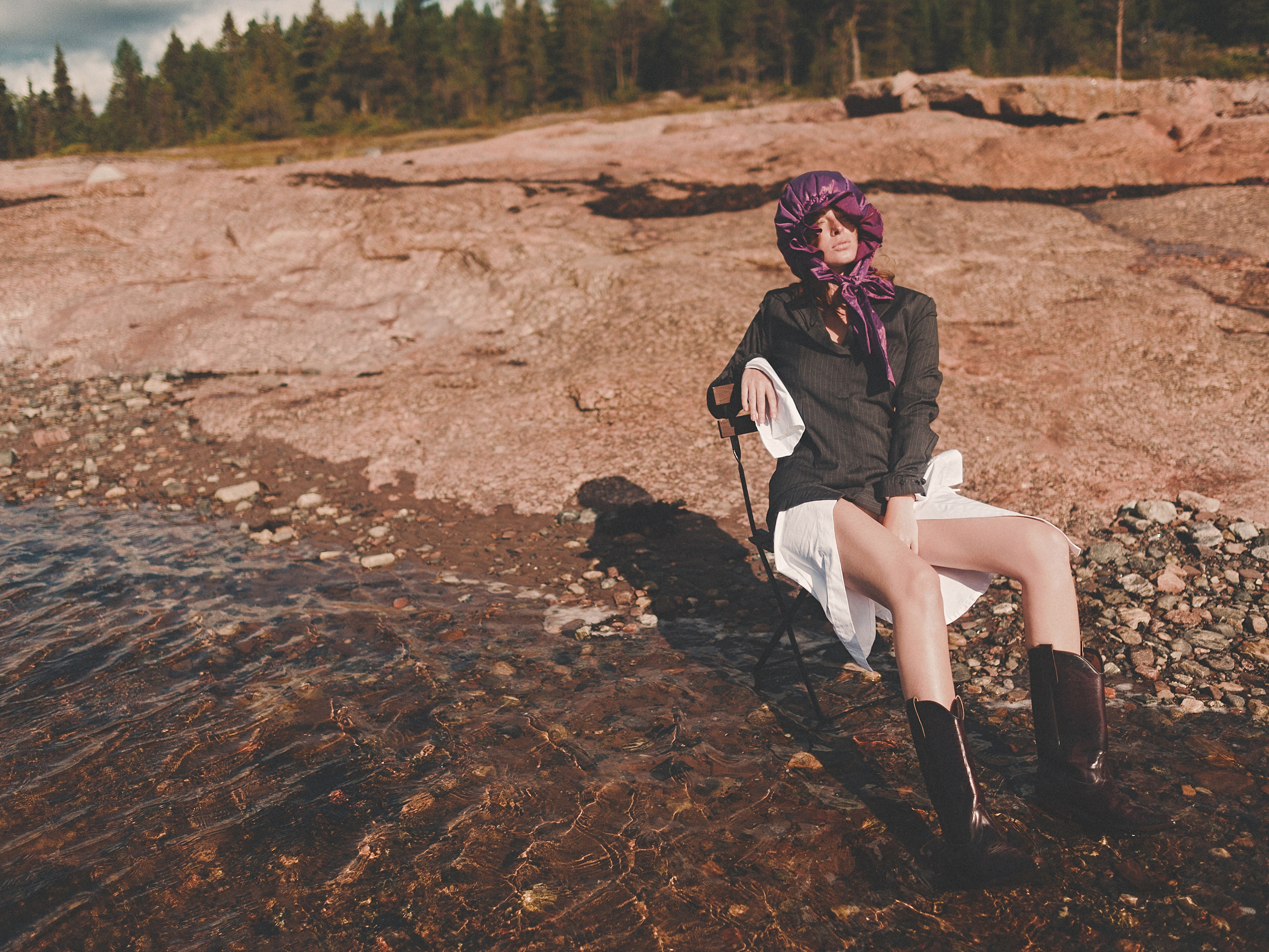 «The End Of Arctic Summer» for Sticks And Stones Agency. Fashion-фотограф (фэшн-фотограф) в Москве Руслан Исинев (Ruslan Isinev)