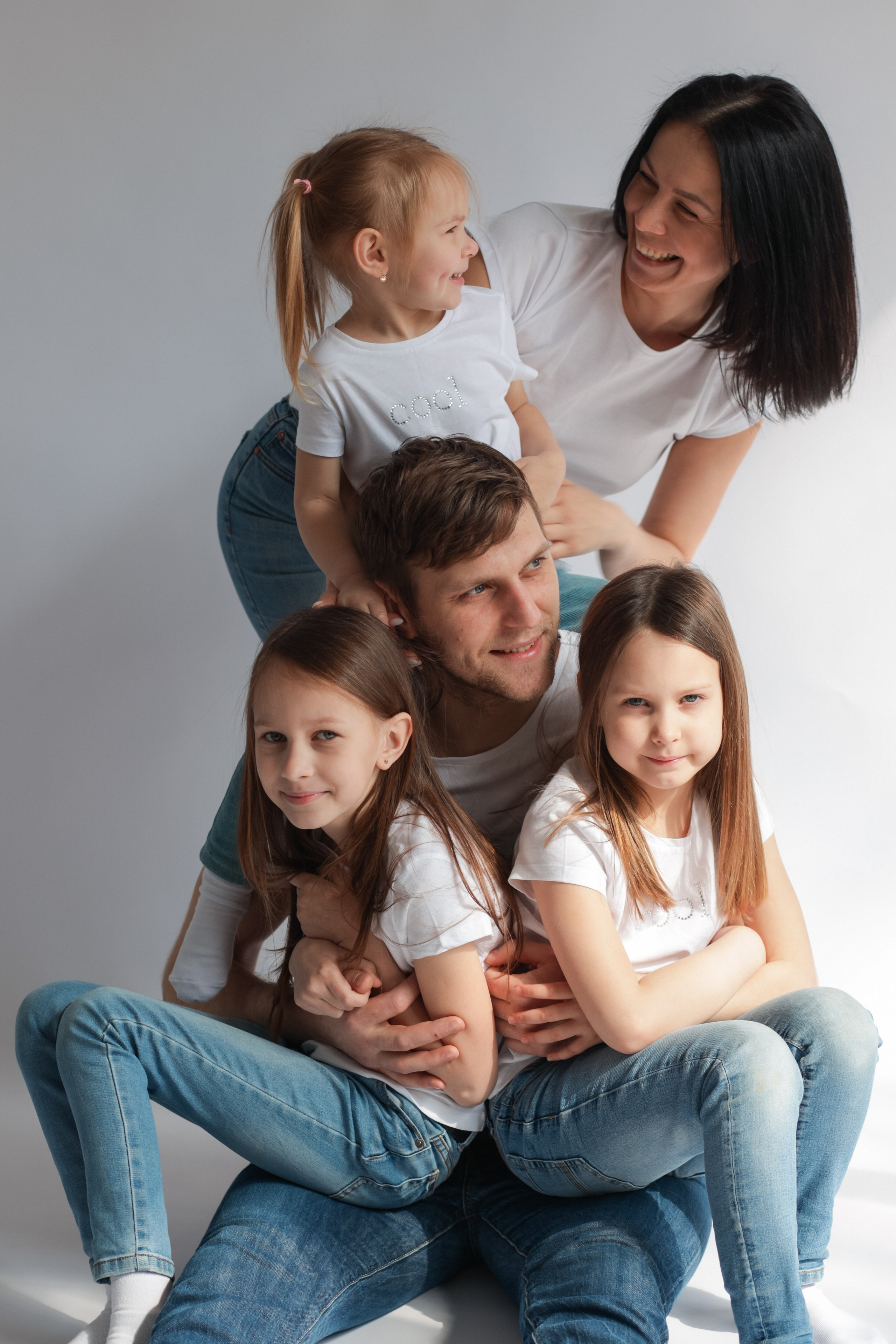 Папа и его девочки. Свадебный фотограф Беларусь Ольга Козыренко