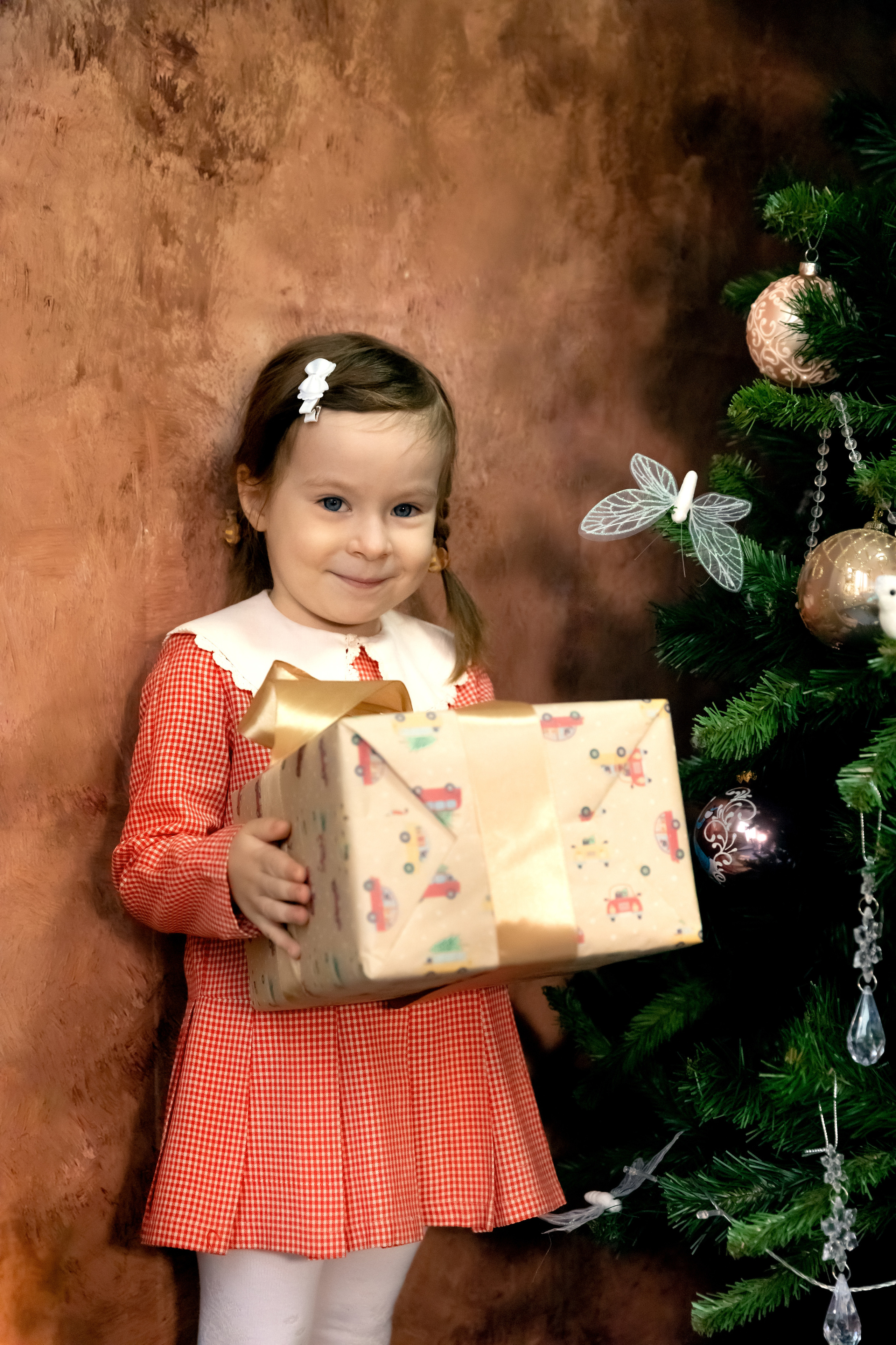 Новогодний фотодень с кроликами. Семейный и детский фотограф в Москве и МО Крюкова Надежда