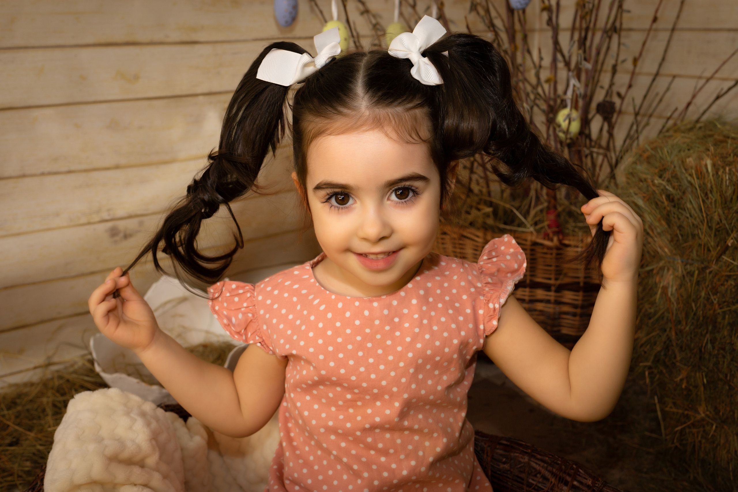 Пасхальный фотодень с цыплятами. Семейный и детский фотограф в Москве и МО Крюкова Надежда