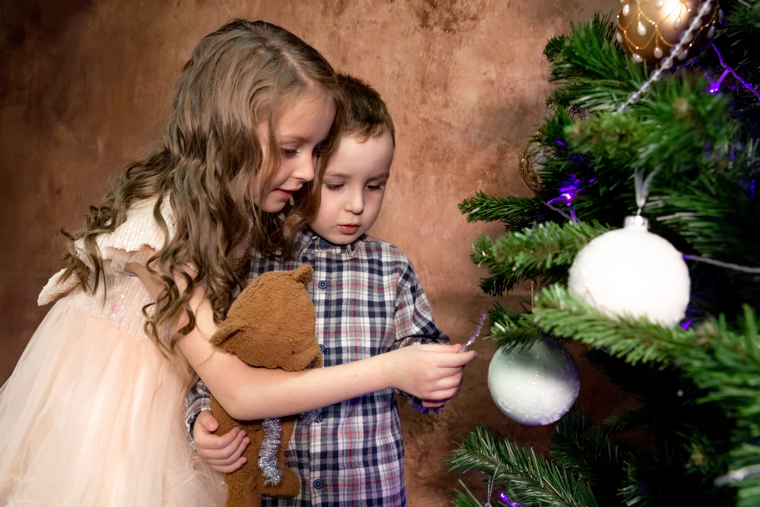 Новогодний фотодень с кроликами. Семейный и детский фотограф в Москве и МО Крюкова Надежда