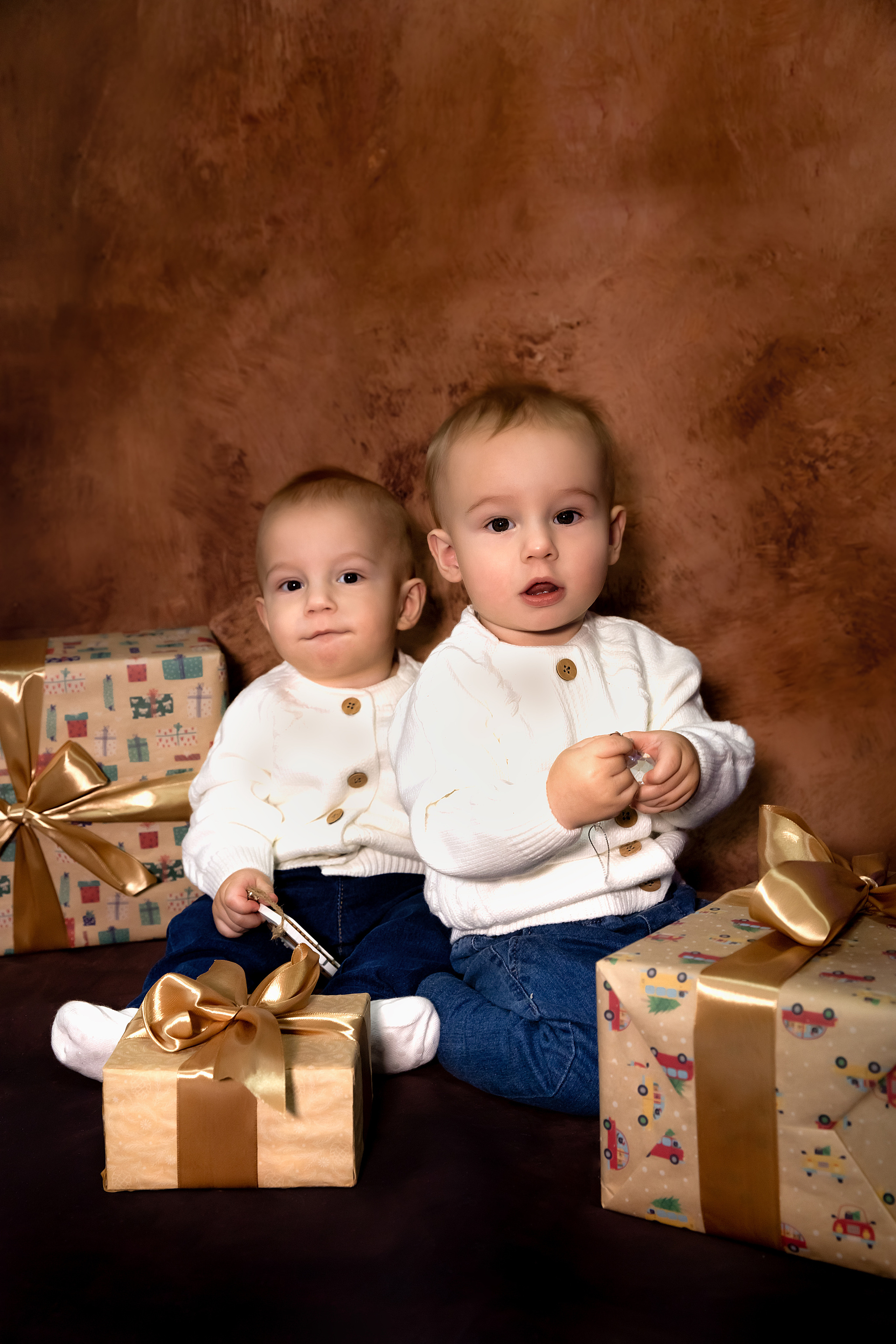 Новогодний фотодень с кроликами. Семейный и детский фотограф в Москве и МО Крюкова Надежда