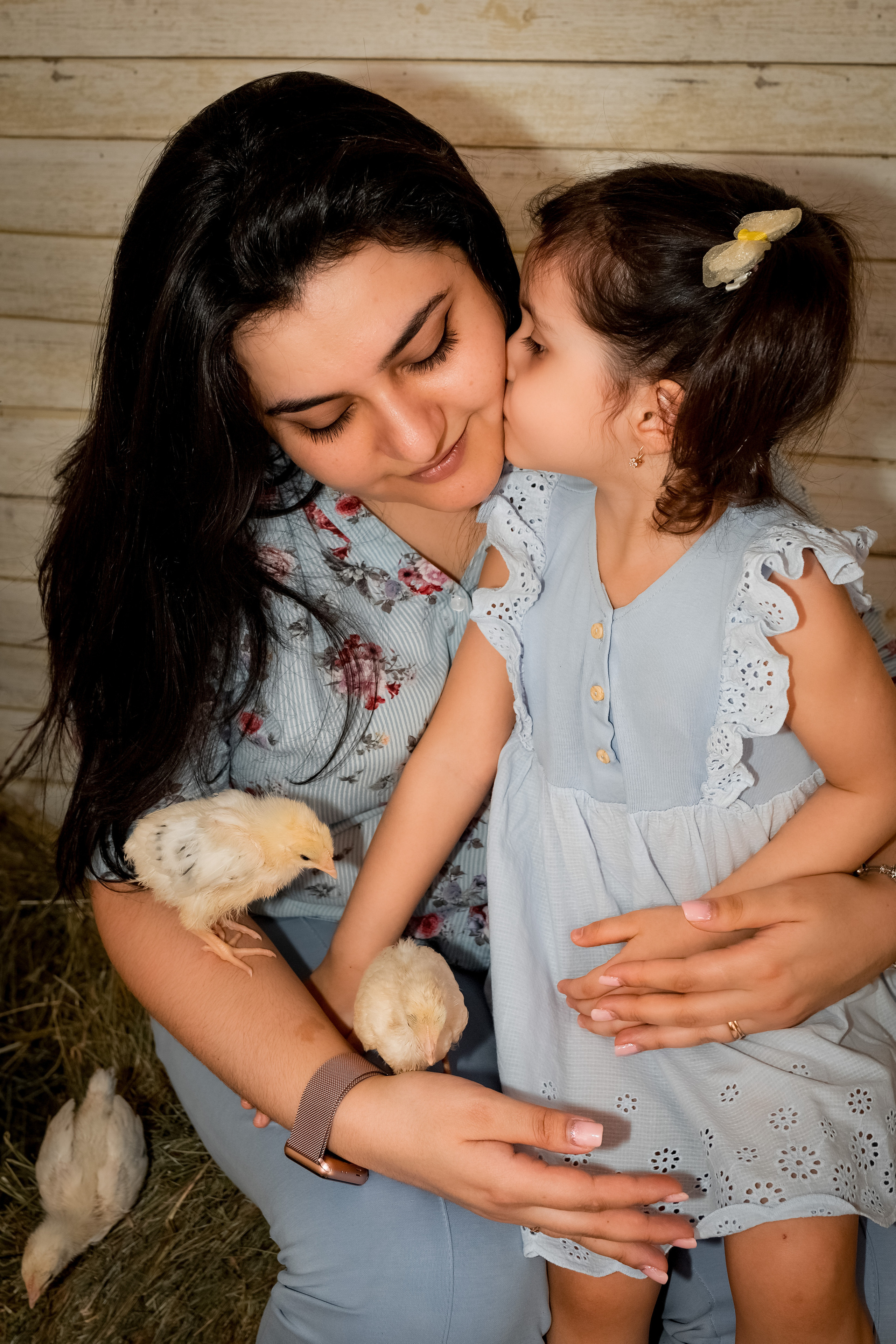 Пасхальный фотодень с цыплятами. Семейный и детский фотограф в Москве и МО Крюкова Надежда