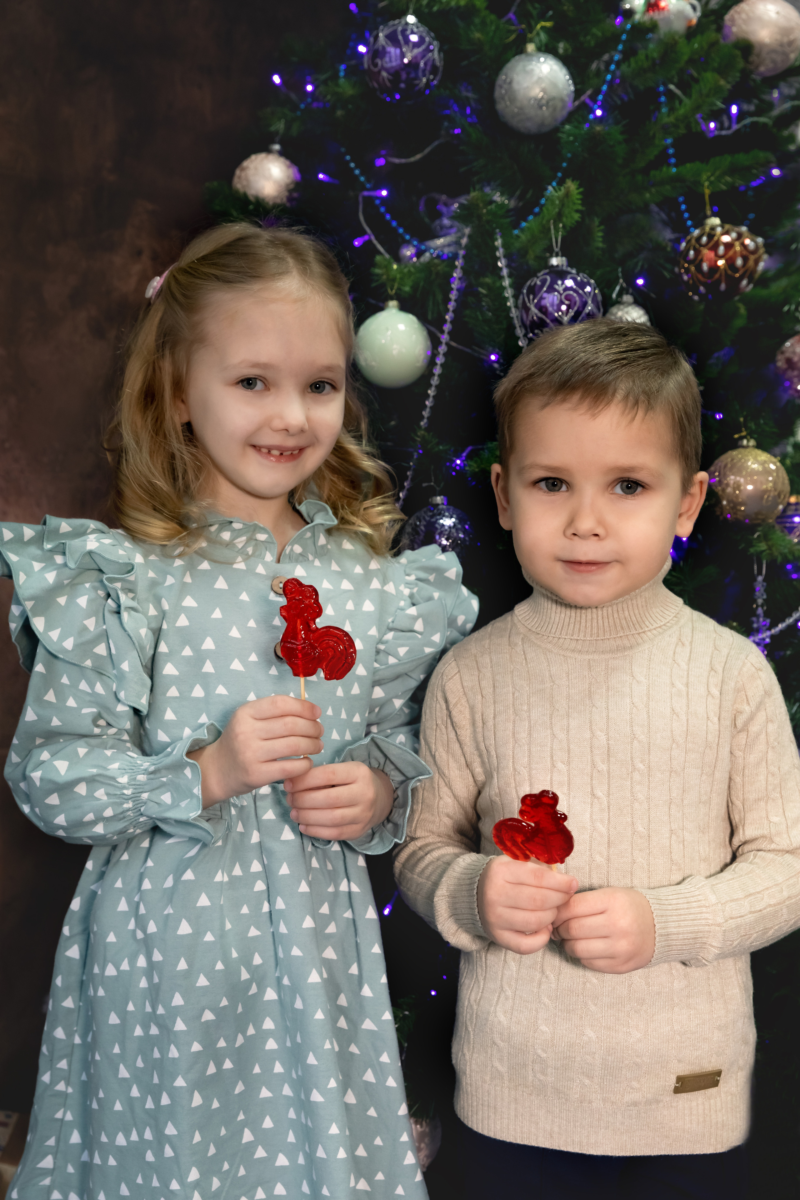 Новогодний фотодень с кроликами. Семейный и детский фотограф в Москве и МО Крюкова Надежда