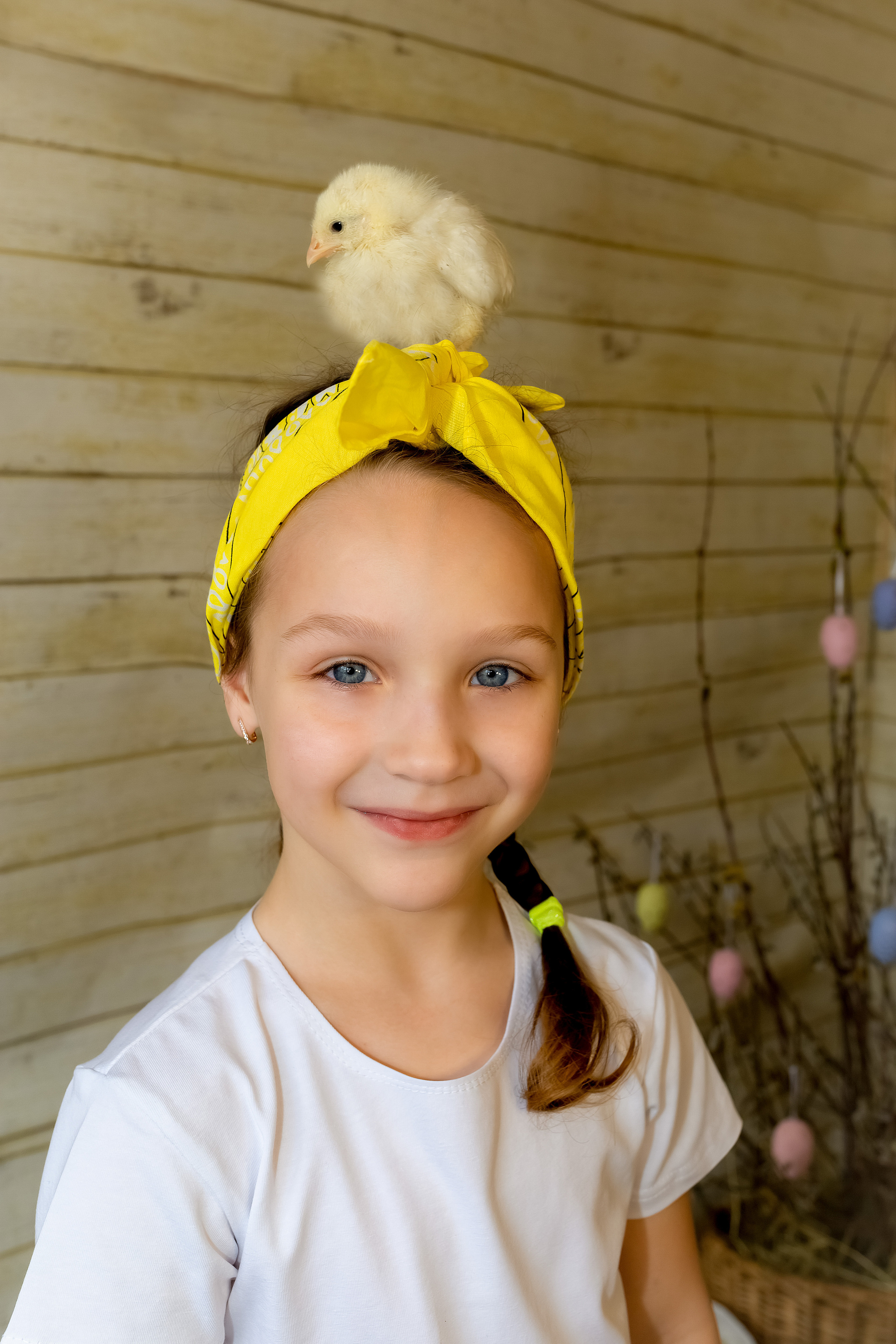 Пасхальный фотодень с цыплятами. Семейный и детский фотограф в Москве и МО Крюкова Надежда