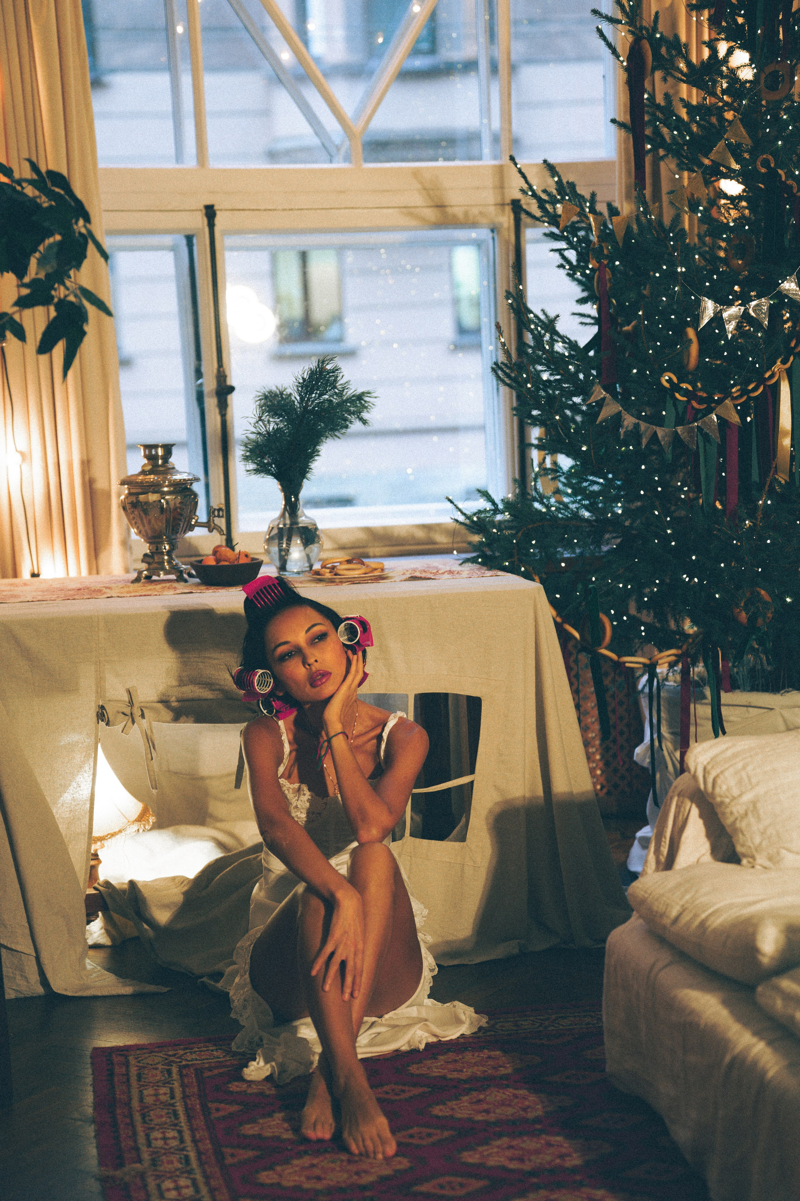 ФОТОСЕСИИЯ К НОВОМУ ГОДУ В АТМОСФЕРНОЙ СТУДИИВ ЦЕНТРЕ ПИТЕРАИ ВИНТАЖНЫЙ ОБРАЗ. Профессиональный фотограф, Санкт-Петербург — Виктория Богомолова