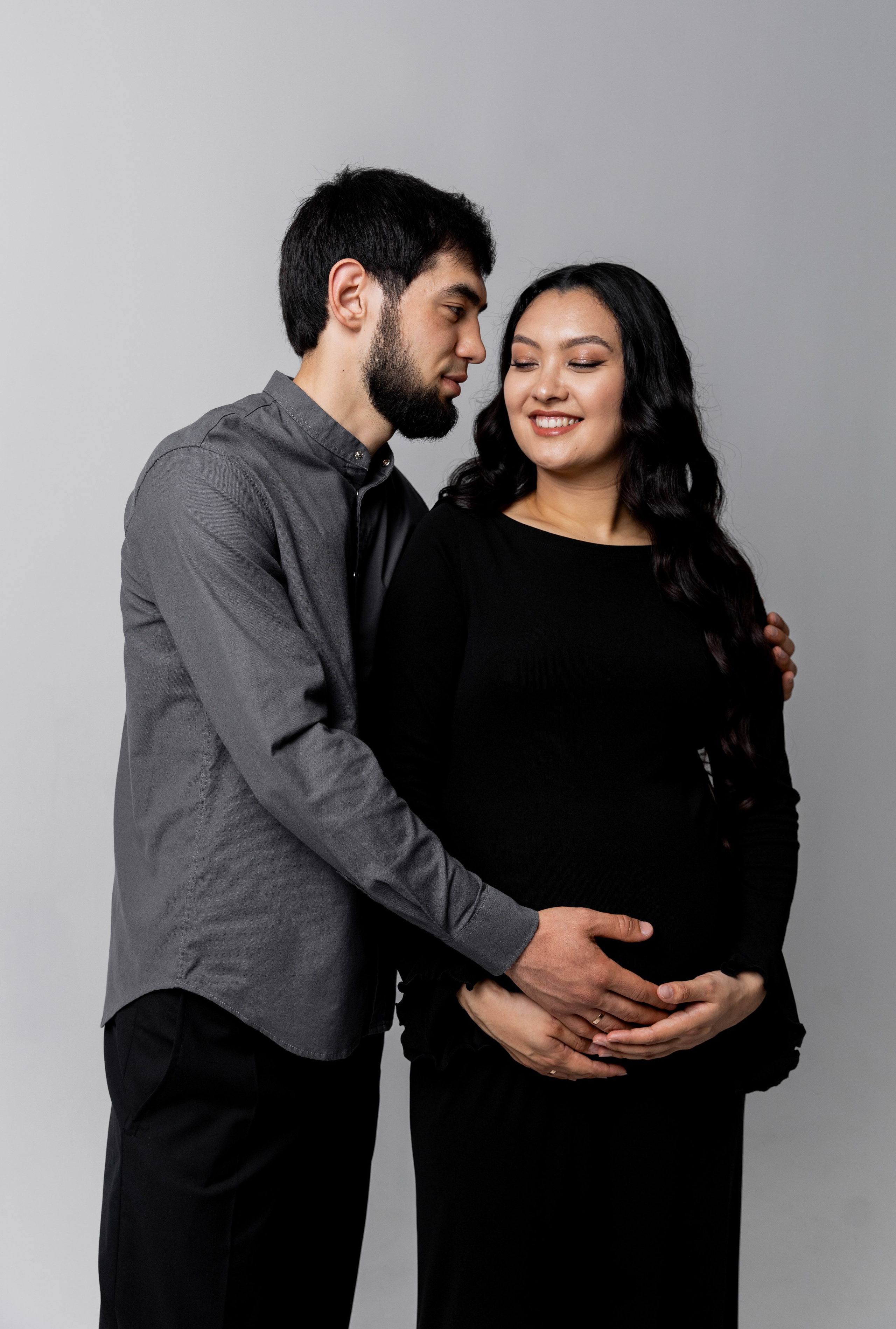 Жубаныш и Аружан (беременность)