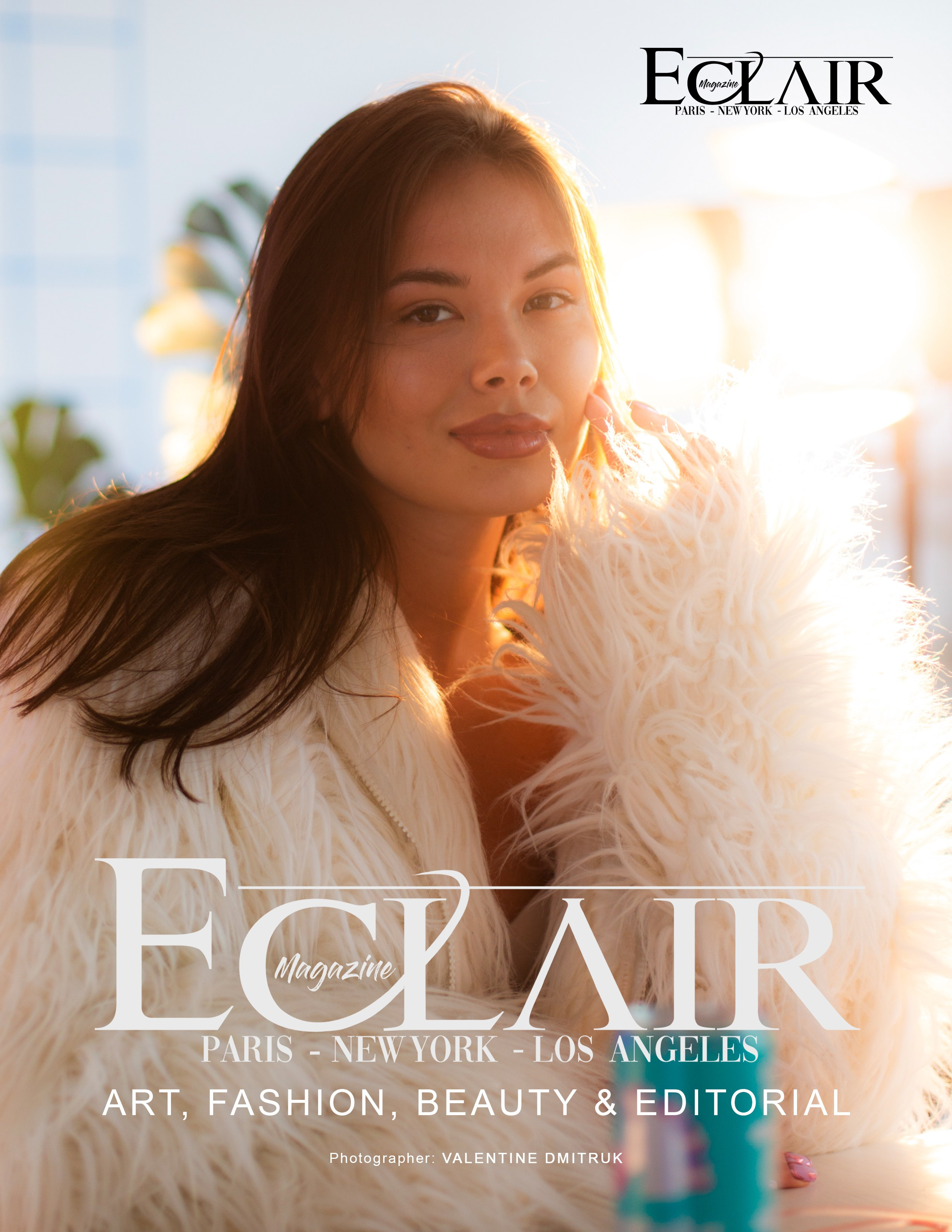 Журнал Eclair Paris, France. Портретный фотограф в Москве Валя Дмитрук