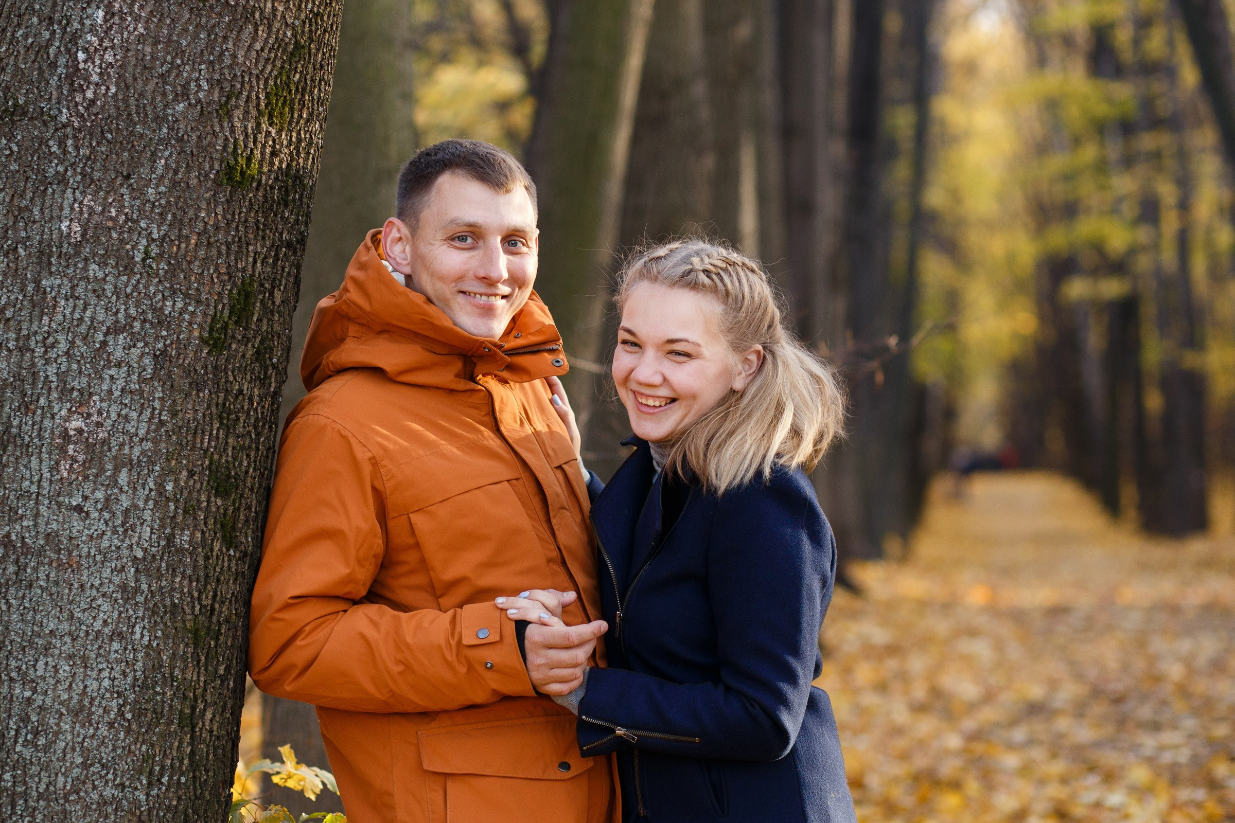 Осенняя прогулка. Семьи, портреты, школьные съемки. Фотограф Лагутина Елена. Москва