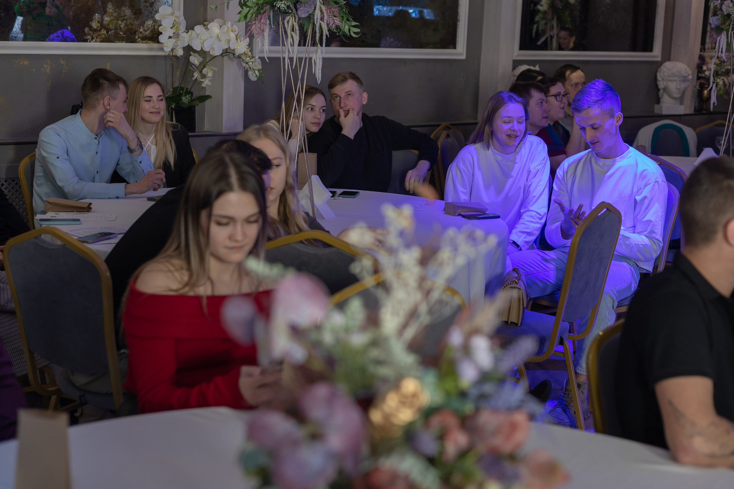 Свадебное чаепитие для молодоженов