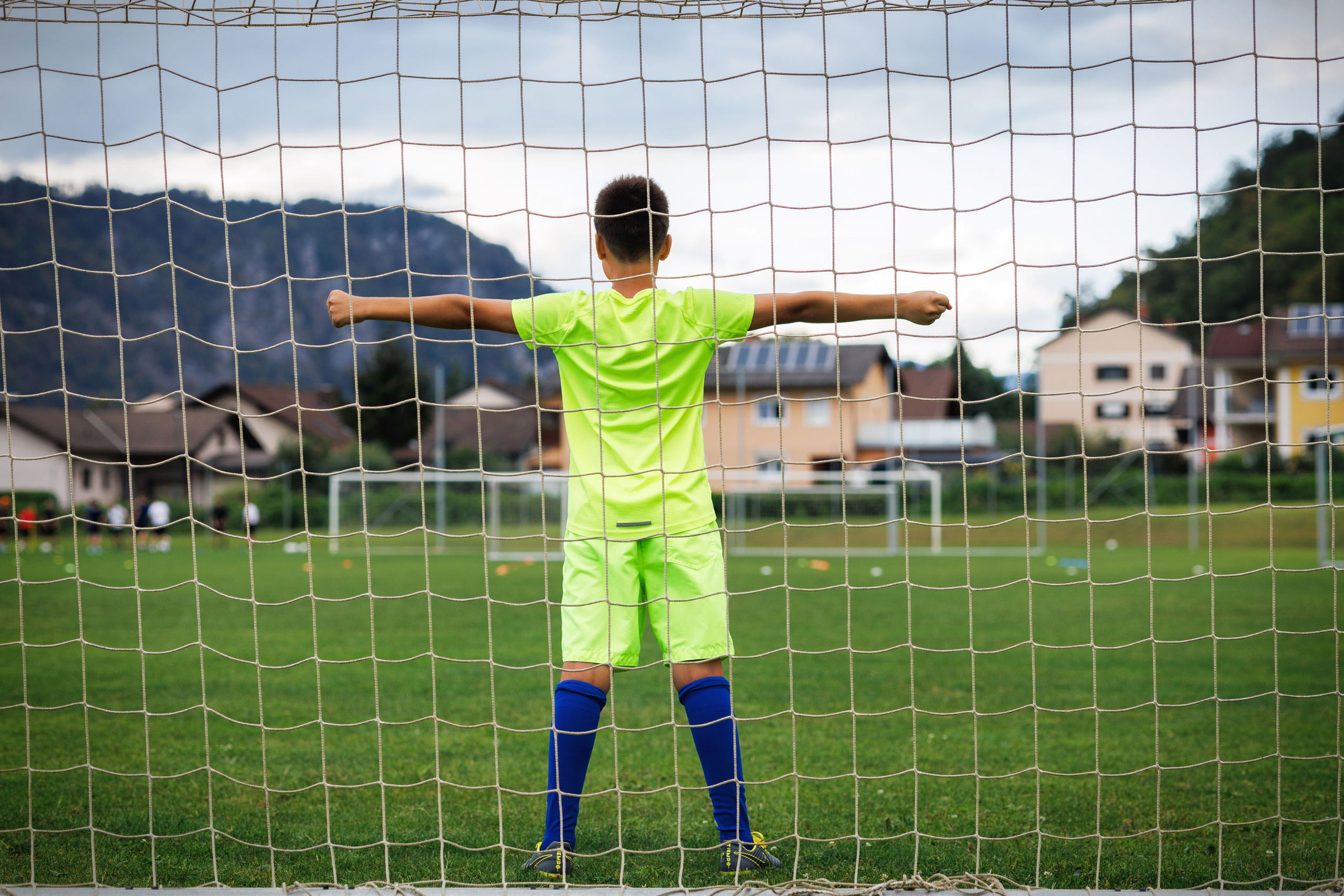 Юный футболист. Портретная и индивидуальная фотосъёмка в Граце и Тюмени