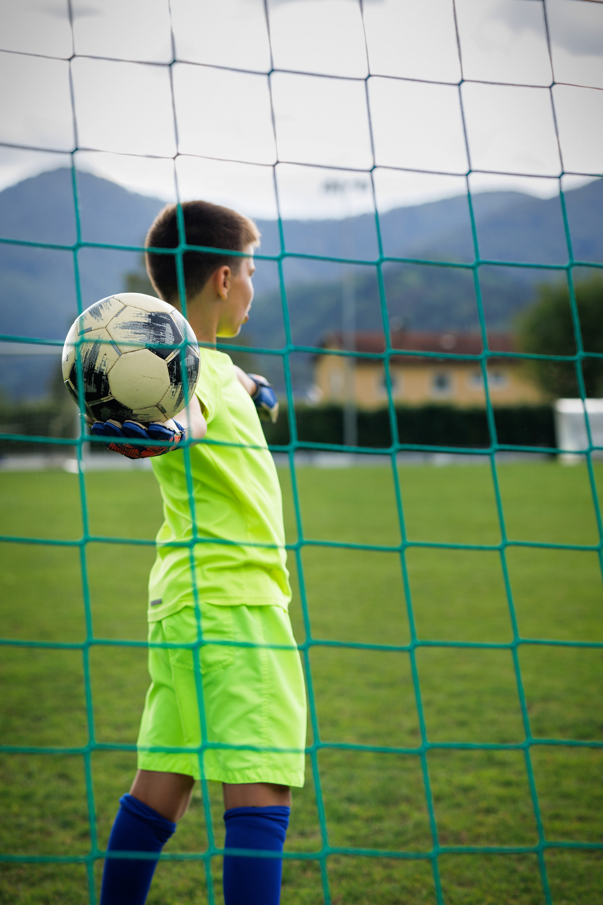 Юный футболист. Портретная и индивидуальная фотосъёмка в Граце и Тюмени