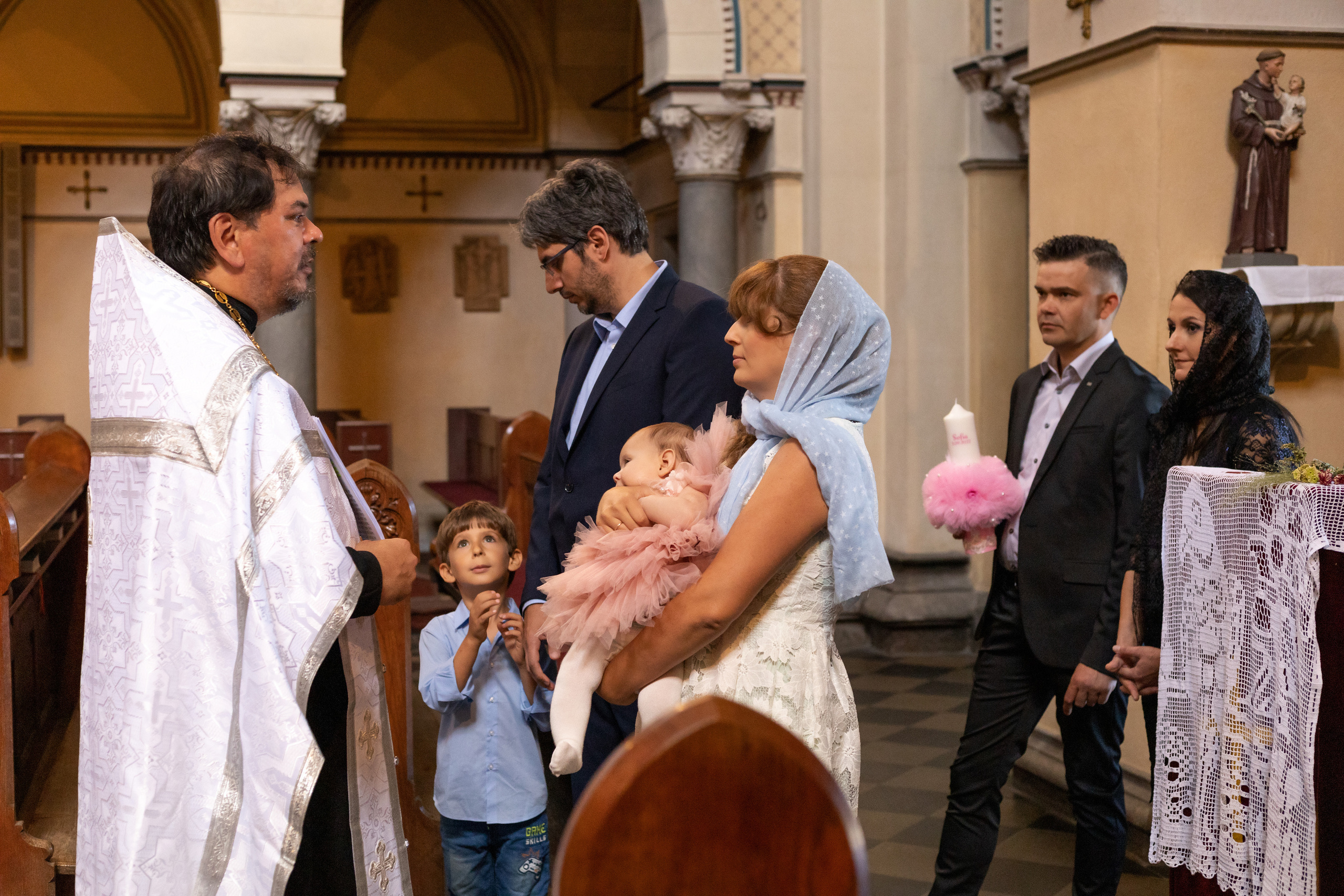 Крещение Софии. Портретная и индивидуальная фотосъёмка в Граце и Тюмени