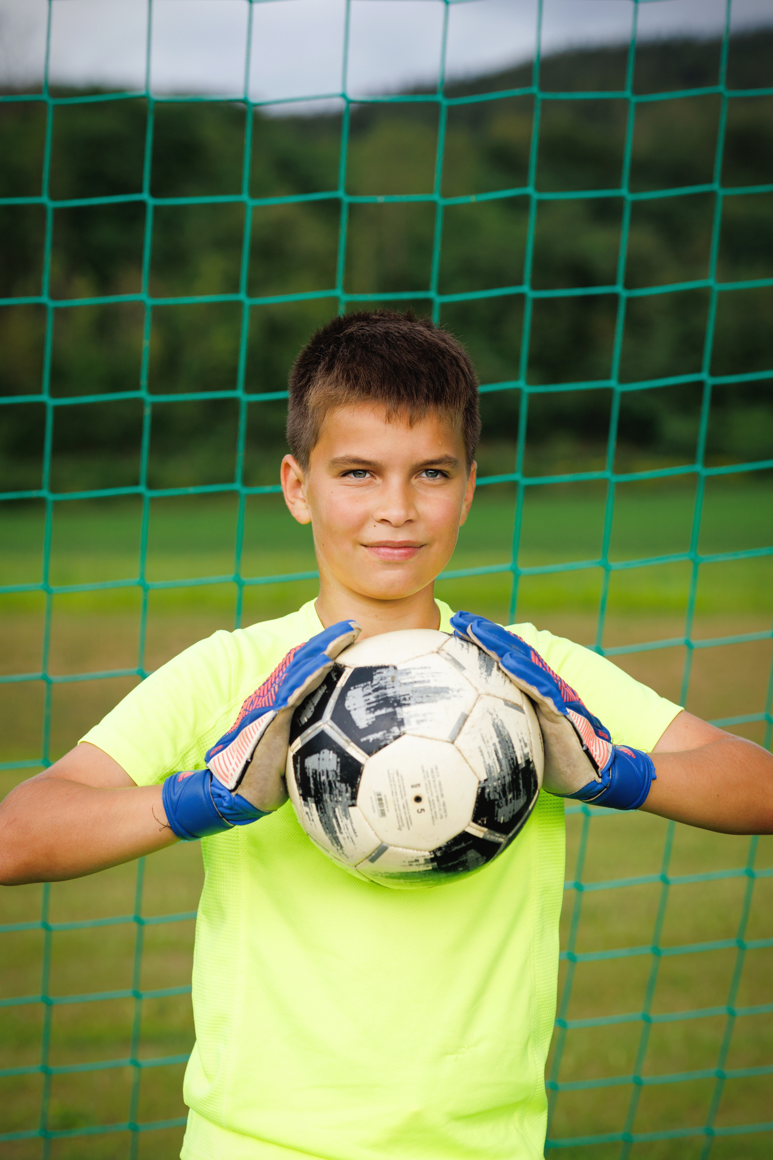 Юный футболист. Портретная и индивидуальная фотосъёмка в Граце и Тюмени