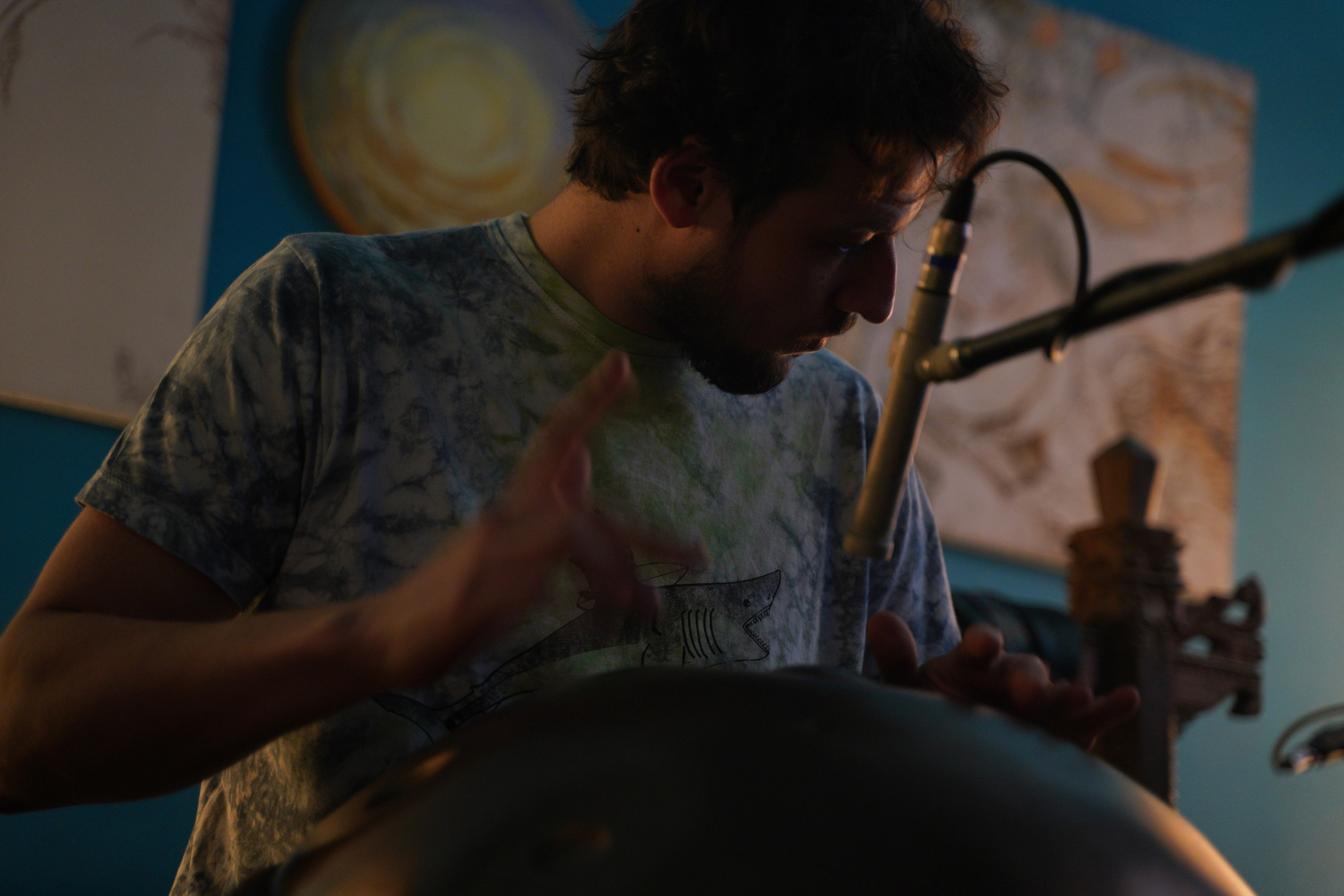 Выступление Forest jam project в Открытом в чайной Чаван. Портретный и репортажный фотограф Наталья Горобец