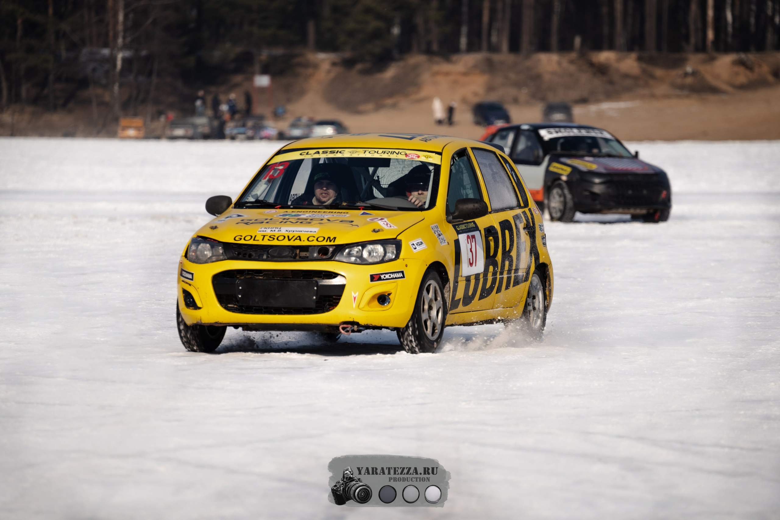 Тренировочный день на ледовой трассе. Yaratezza production