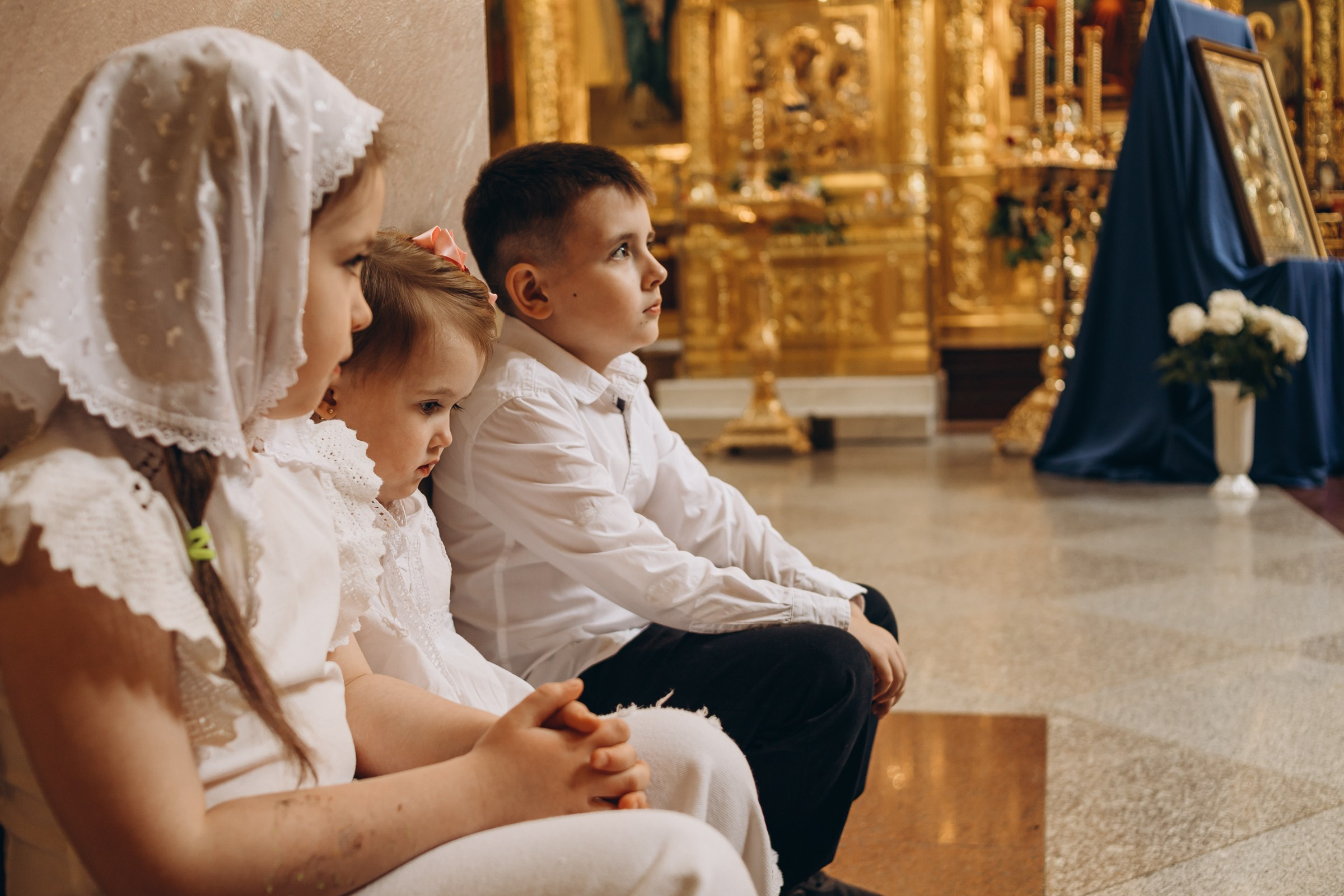 Крещение Таисии. Семейный фотограф в Волгодонске Краченцева Анна