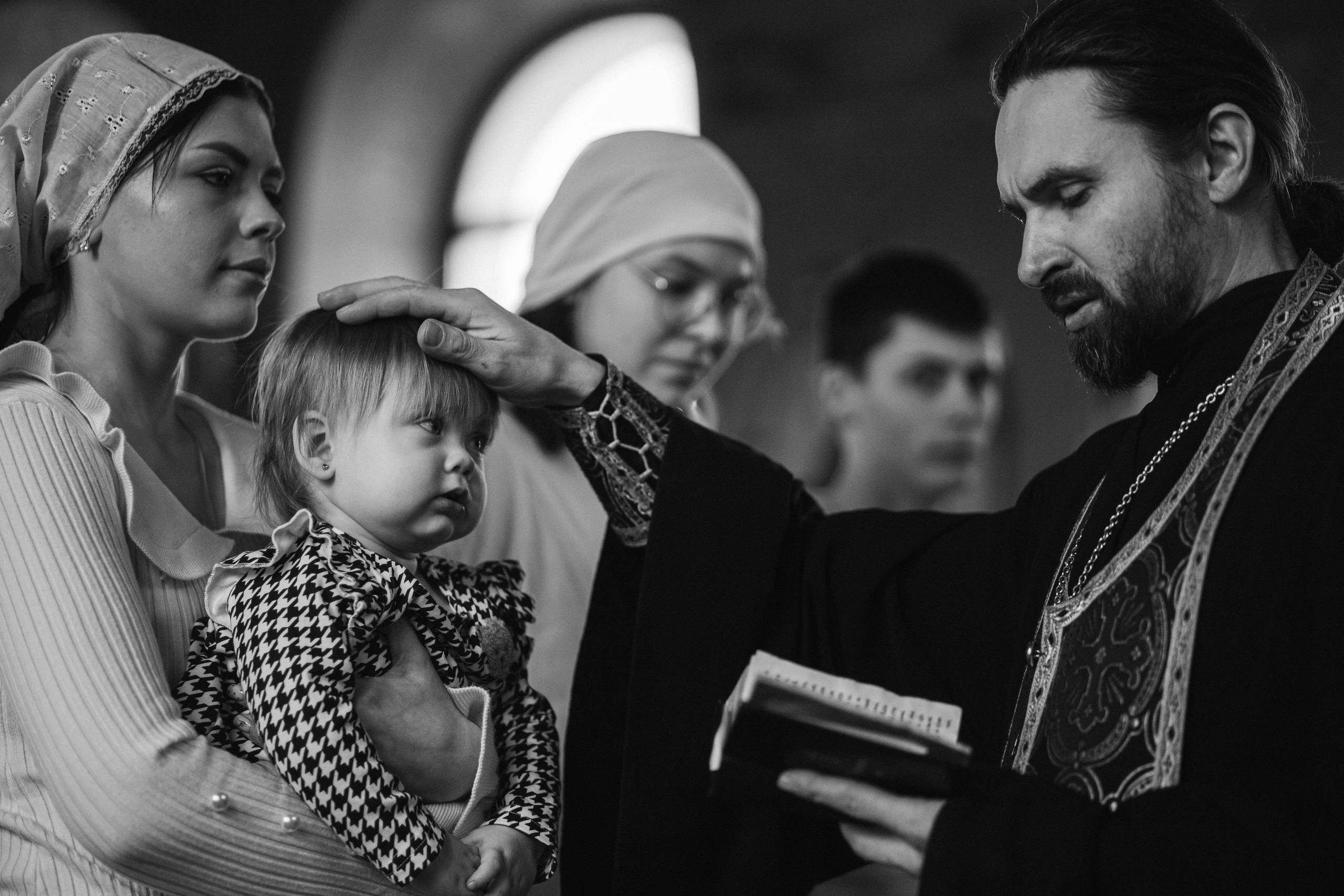 Крещение Василисы. Семейный фотограф в Волгодонске Краченцева Анна