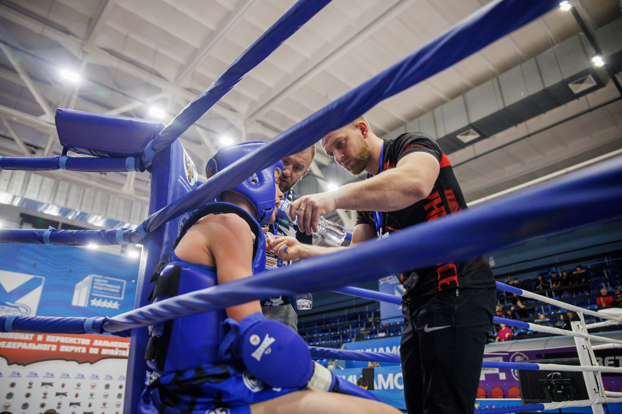 Чемпионат ДВФО по муайтай 2024. Репортажный и портретный фотограф во Владивостоке Шегай Андрей