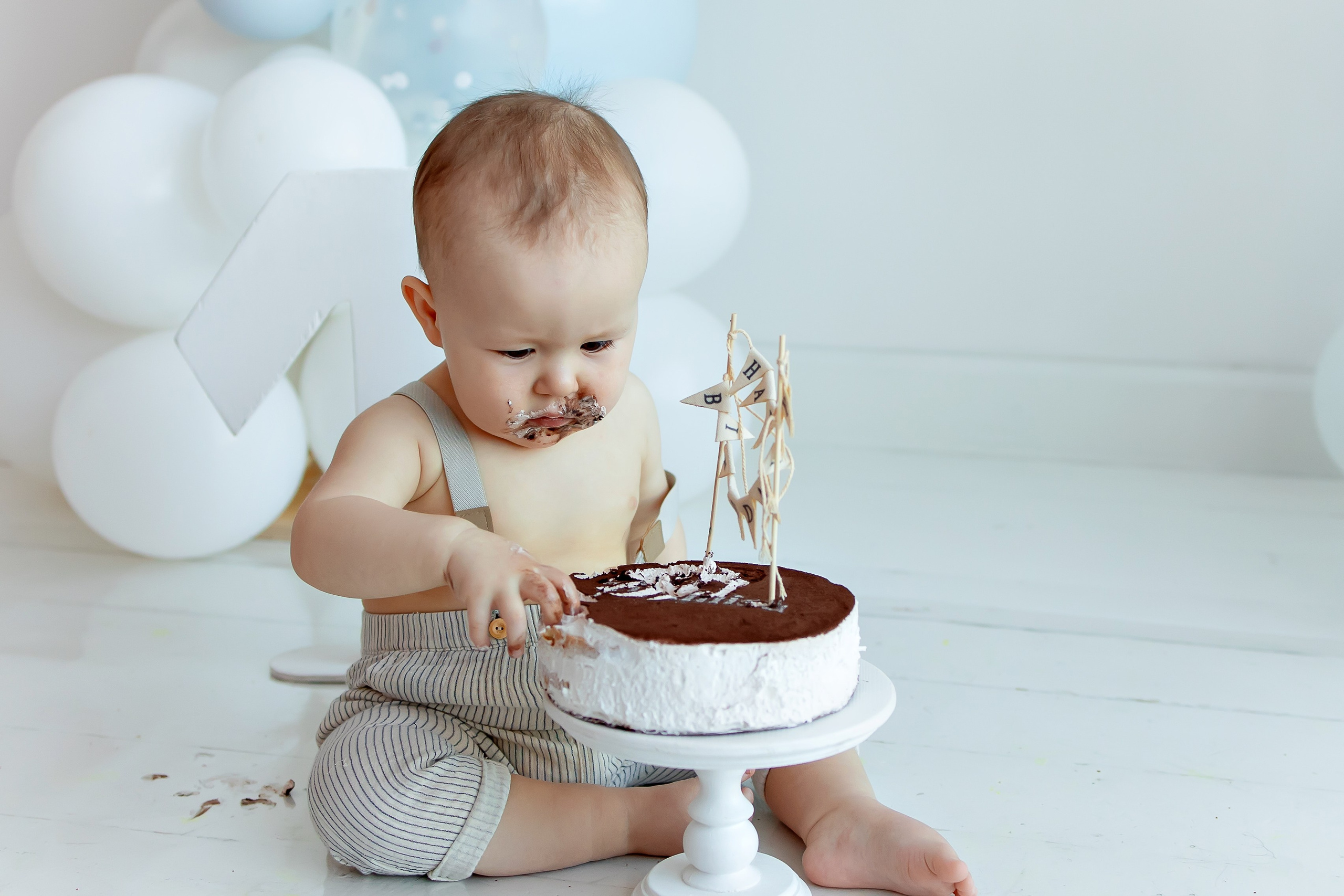 Давид годовасие. Семейный и детский фотограф Оля в Тюмени