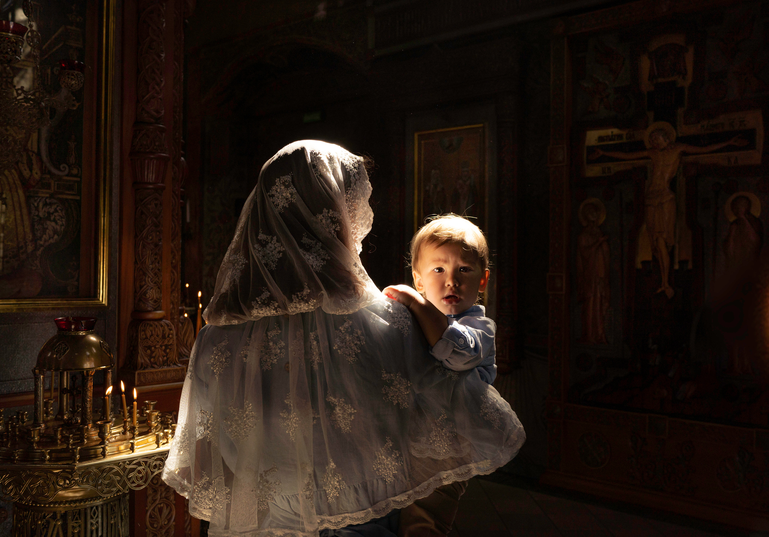 Таинство Крещения. Семейный и детский фотограф и видеограф Ирина Зенченко