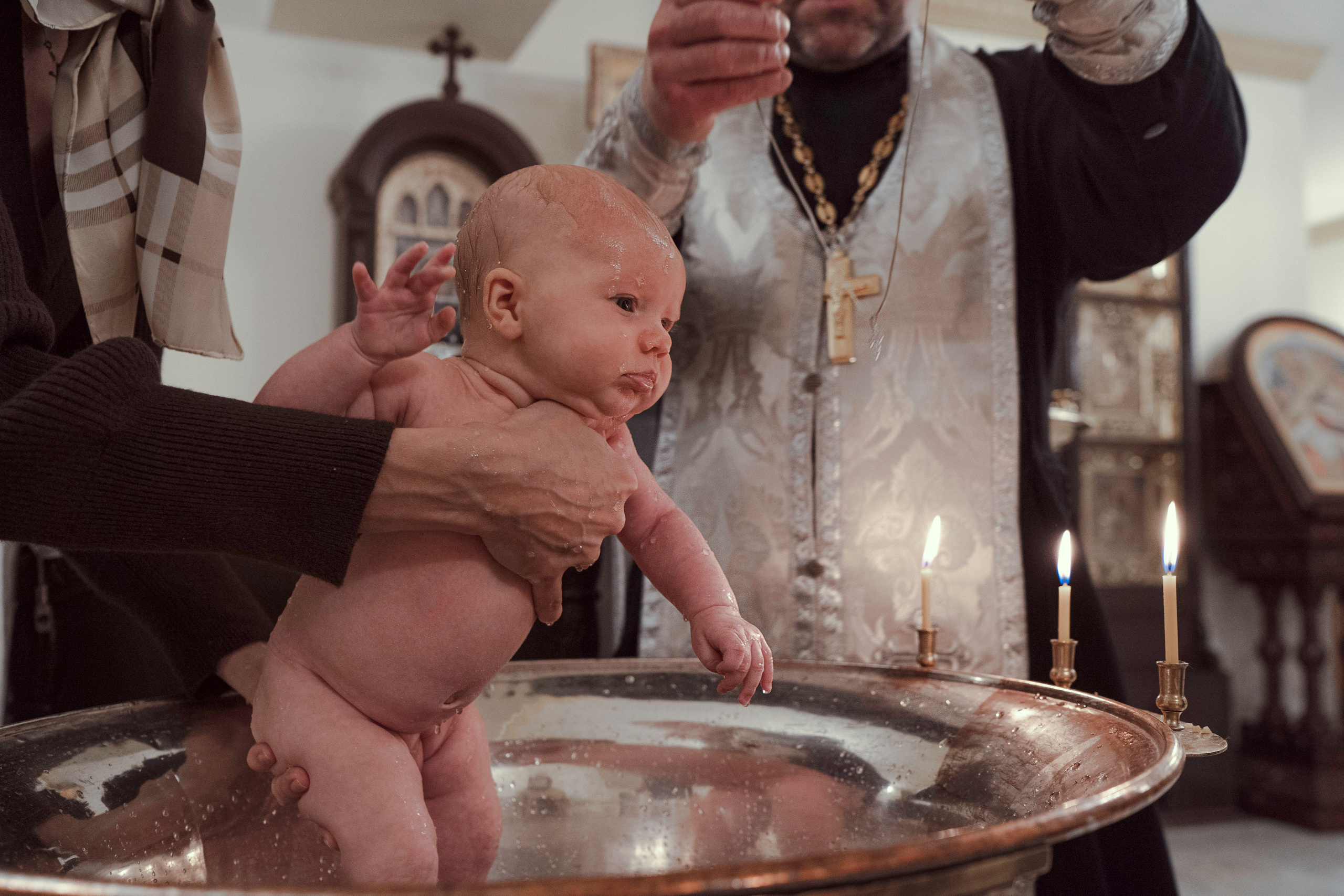 Таинство Крещения. Семейный и детский фотограф и видеограф Ирина Зенченко