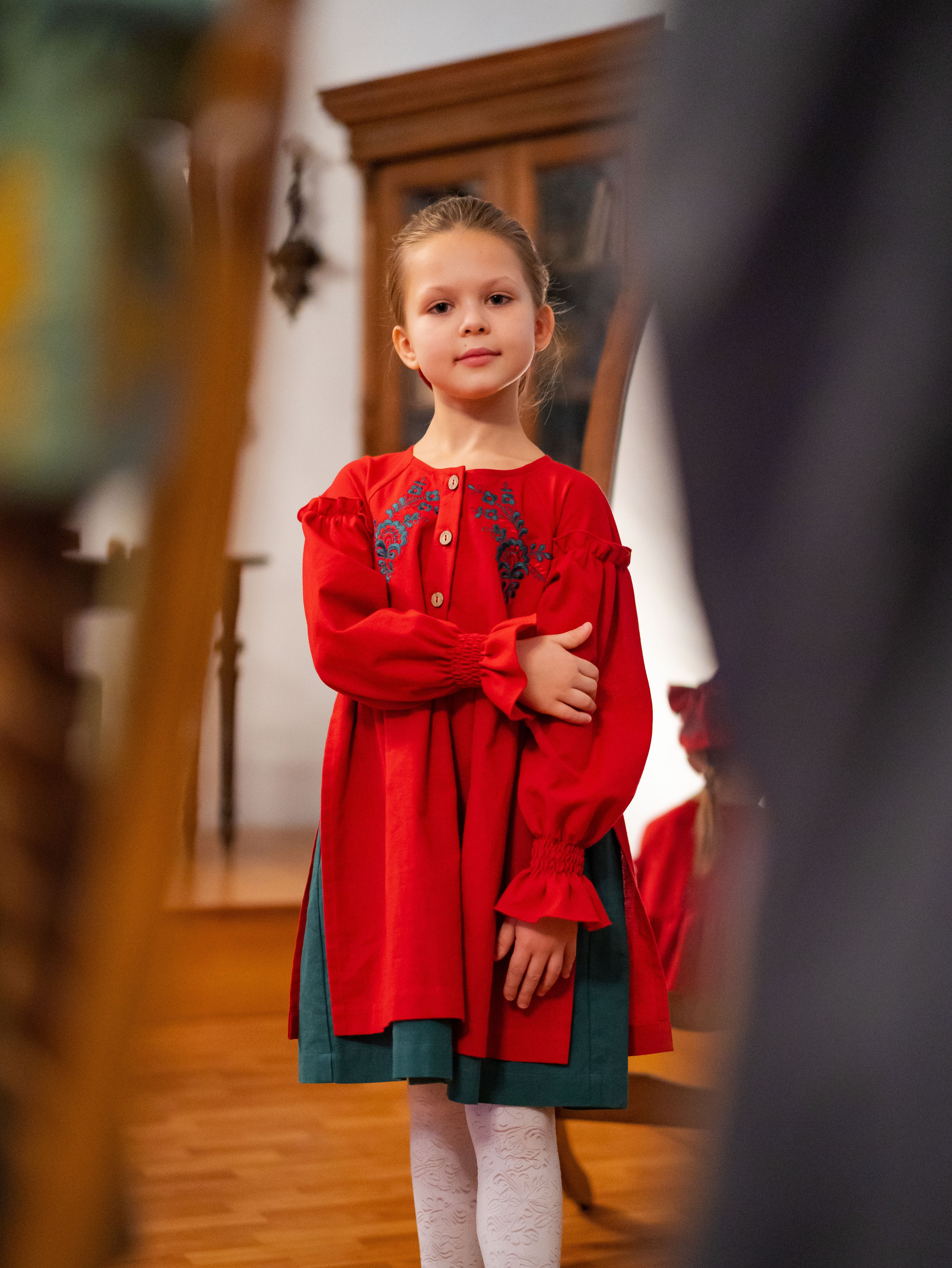 Показ одежды в рамках выставки «105. Лучшее». Фотограф Москва